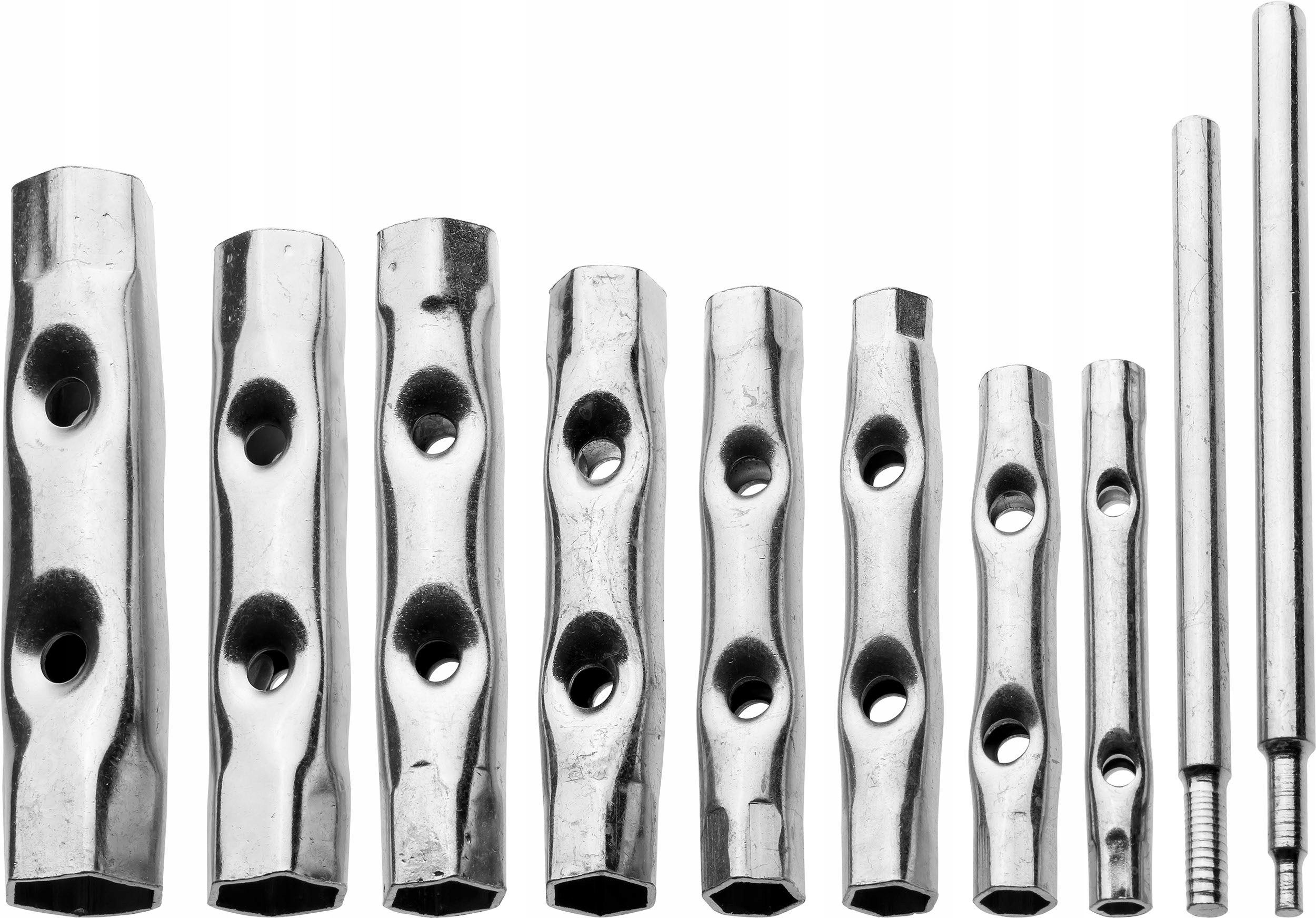 Klucze rurowe zestaw 6-22 mm 8 sztuk