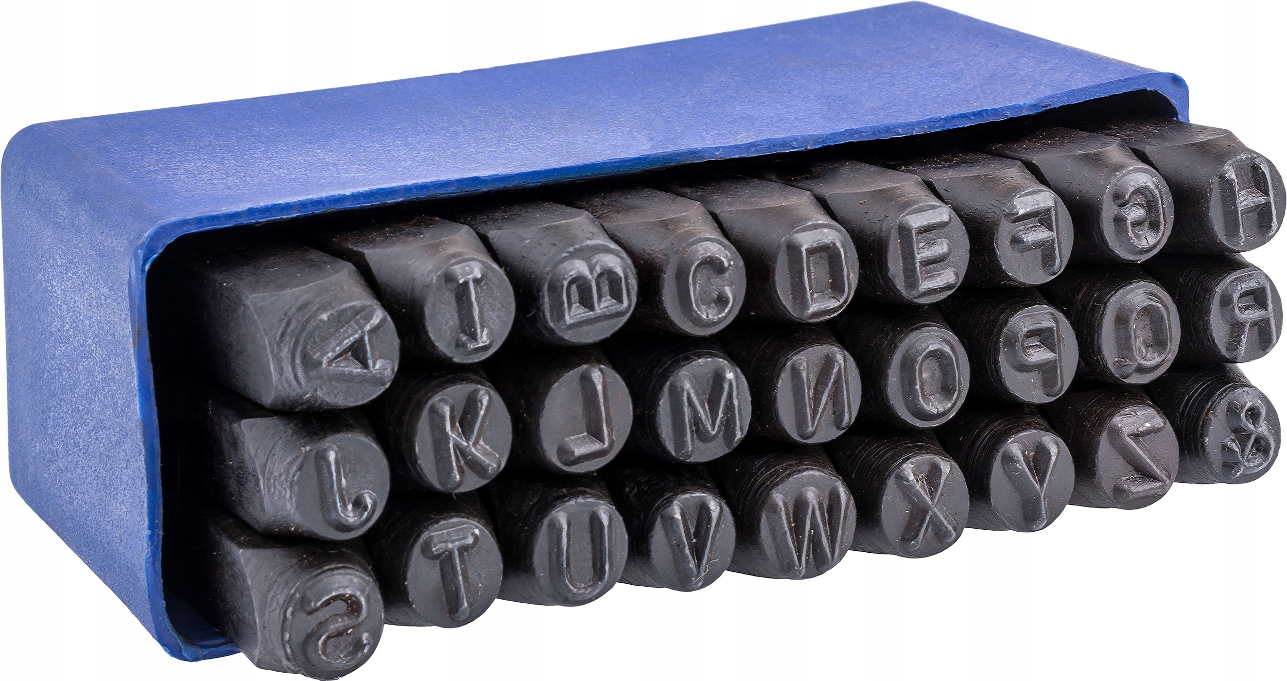 Numeratory literowe 6 mm, 27 szt.