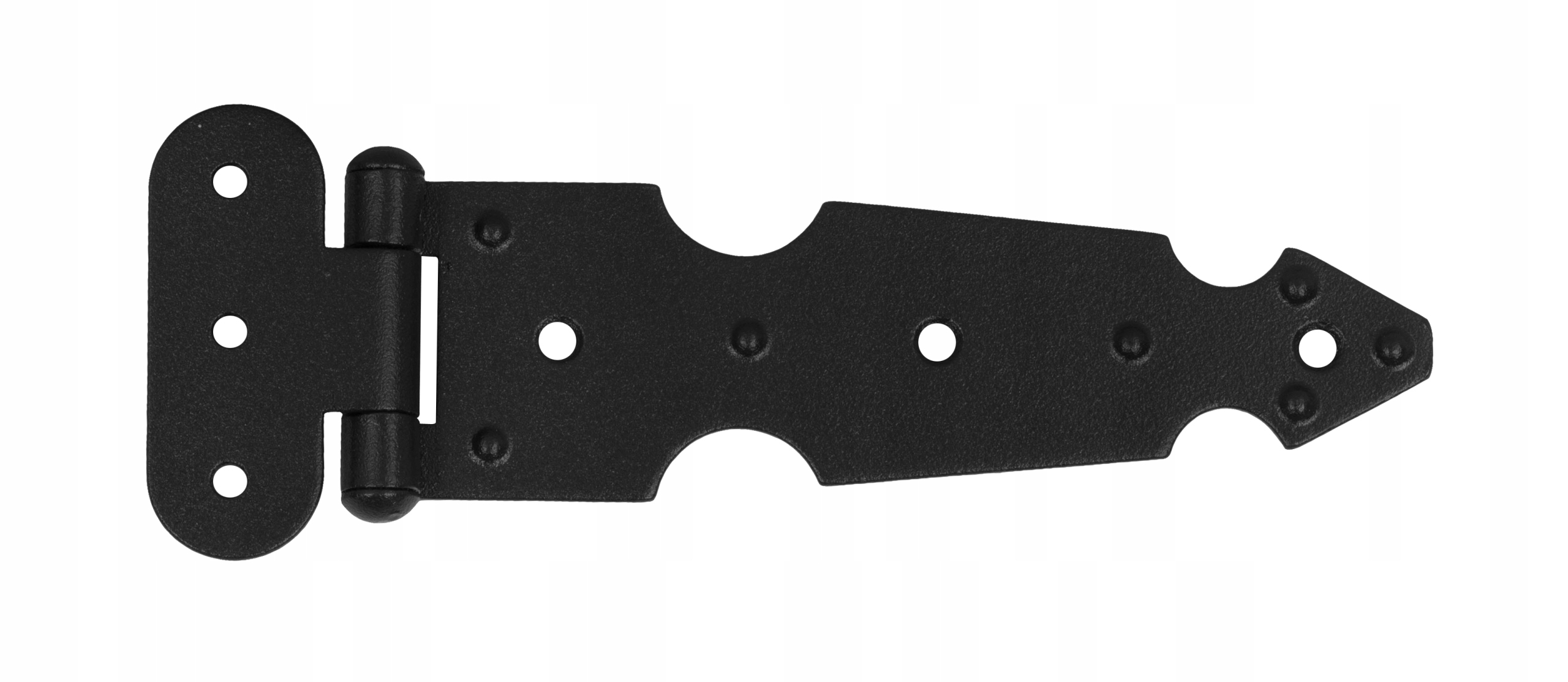 Zawias meblowy ozdobny Z-23 CZARNY