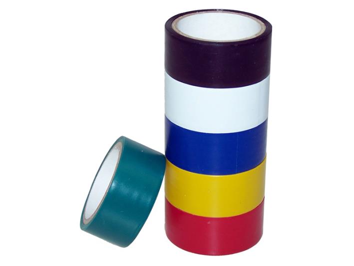 Taśma taśmy izolacyjne 0.13 x 19 mm, 3 m, kolorowe 6 sztuk