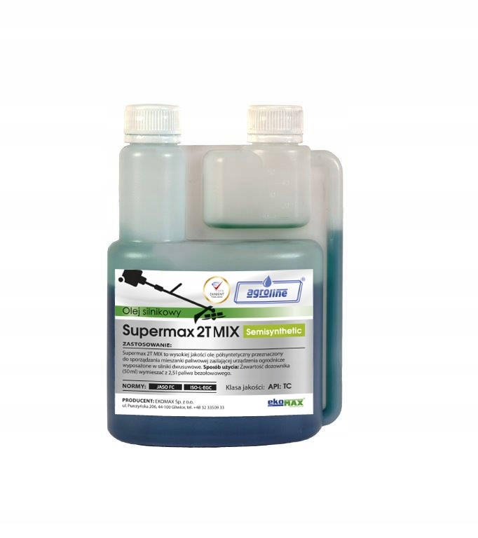 OLEJ DO SILNIKA DWUSUWA PIŁY SUPERMAX 2 ,500ml