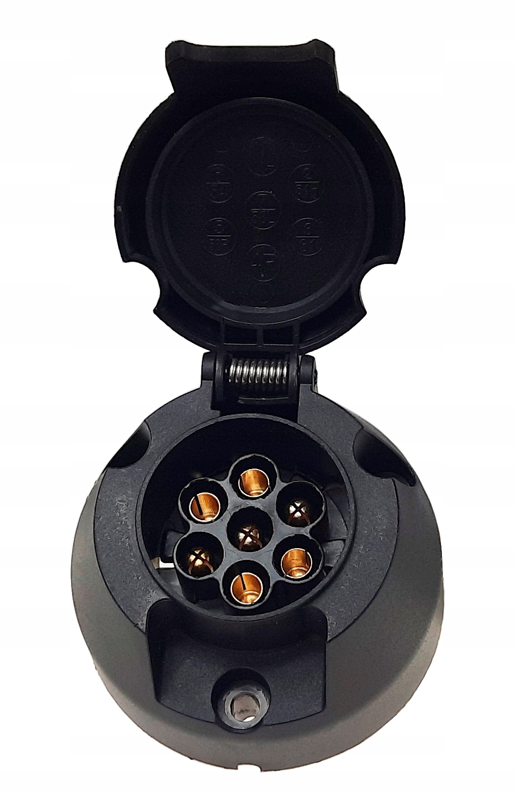 Gniazdo przyczepy 12V 7 PIN tworzywo