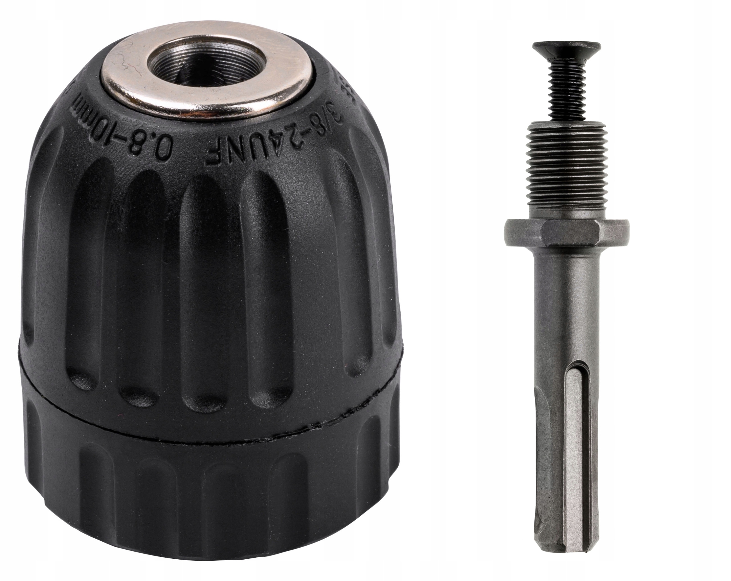 Uchwyt do wkrętarki 0.8-10.0 -3/8'+adapter SDS+