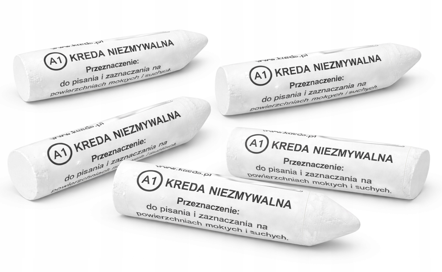 Kreda niezmywalna wodoodporna A1 do drewna metalu przemysłowa stolarska 5sz