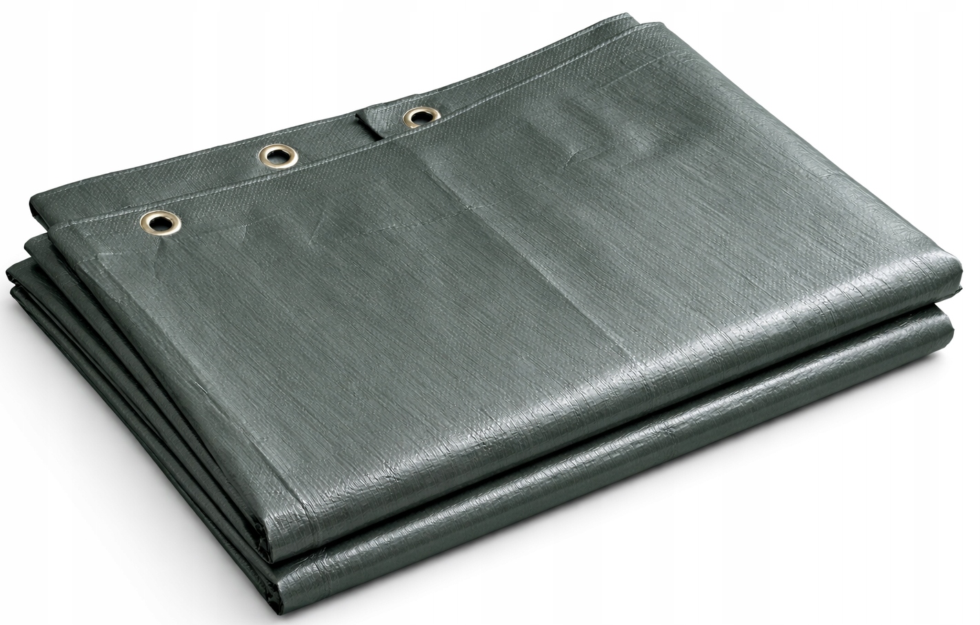 Plandeka płachta wodoodporna srebrna gruba 120 g/m2 4 x 12m