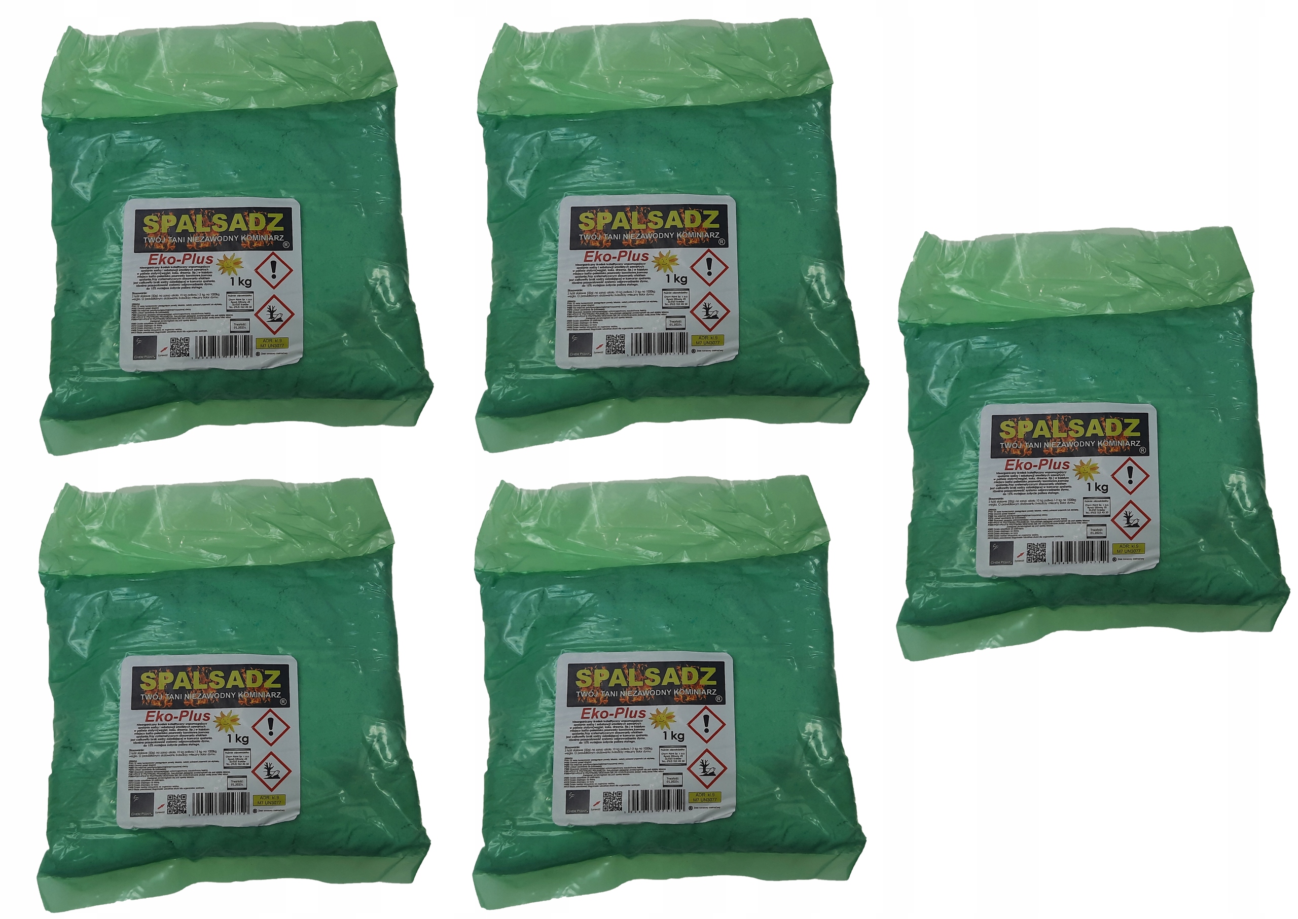 SPALSADZ Katalizator do spalania sadzy 5x 1 kg