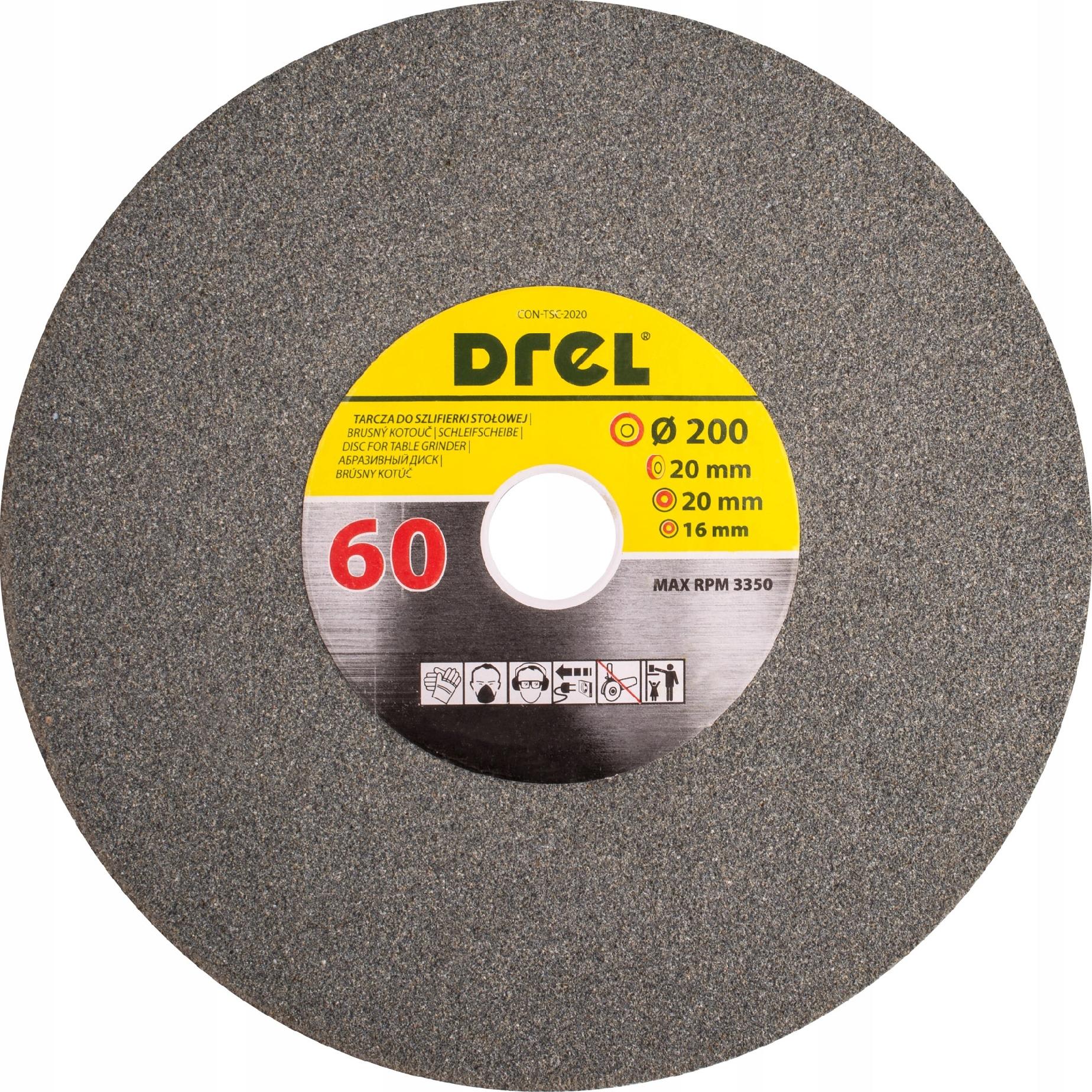 Tarcza do szlifierki stołowej 200x20x20 mm