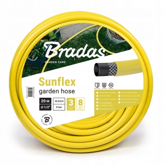 WĄŻ OGRODOWY MOCNY BRADAS SUNFLEX 3/4" 30M