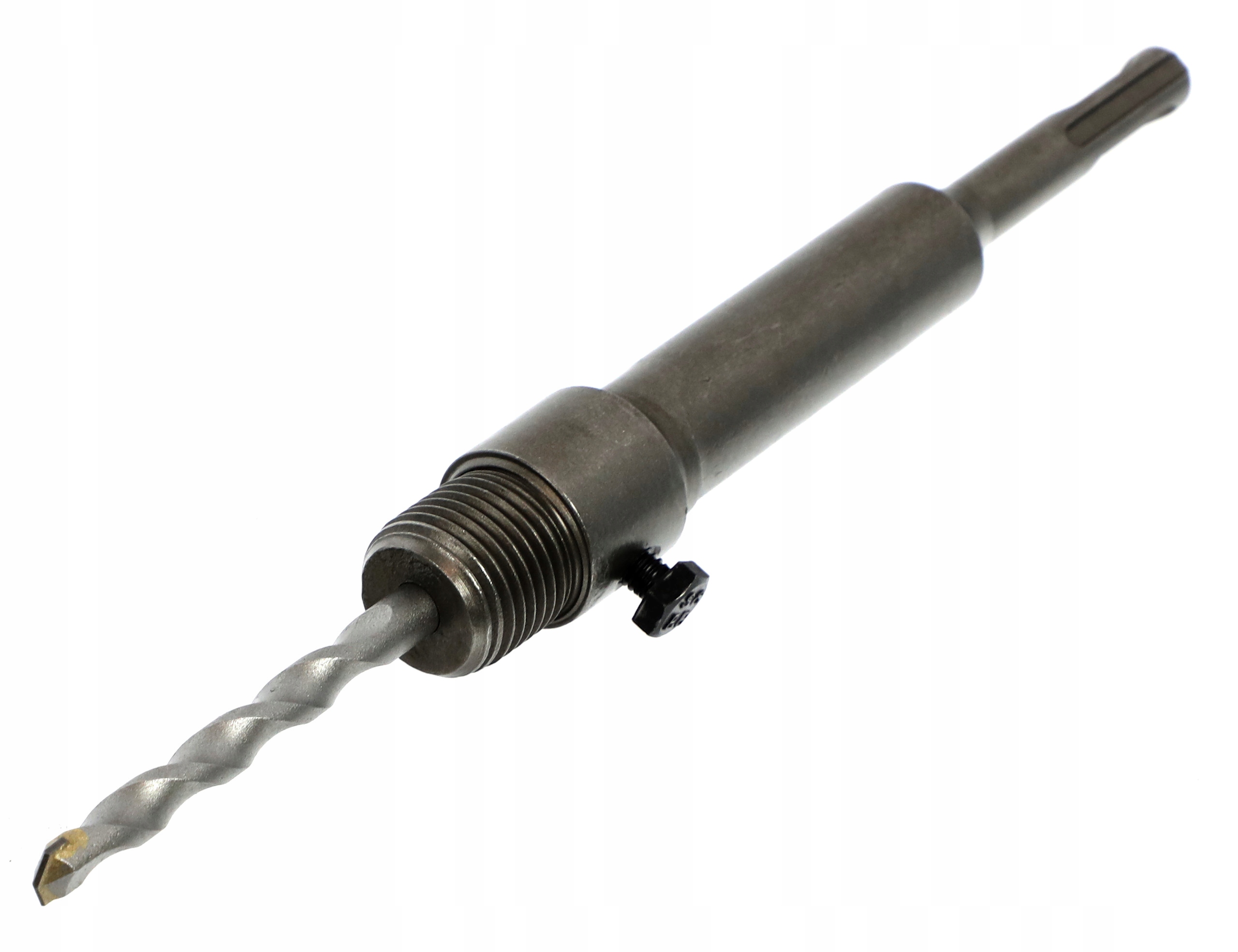Adapter do otwornic koronek z wiertłem prowadzącym, 110 mm, SDS+