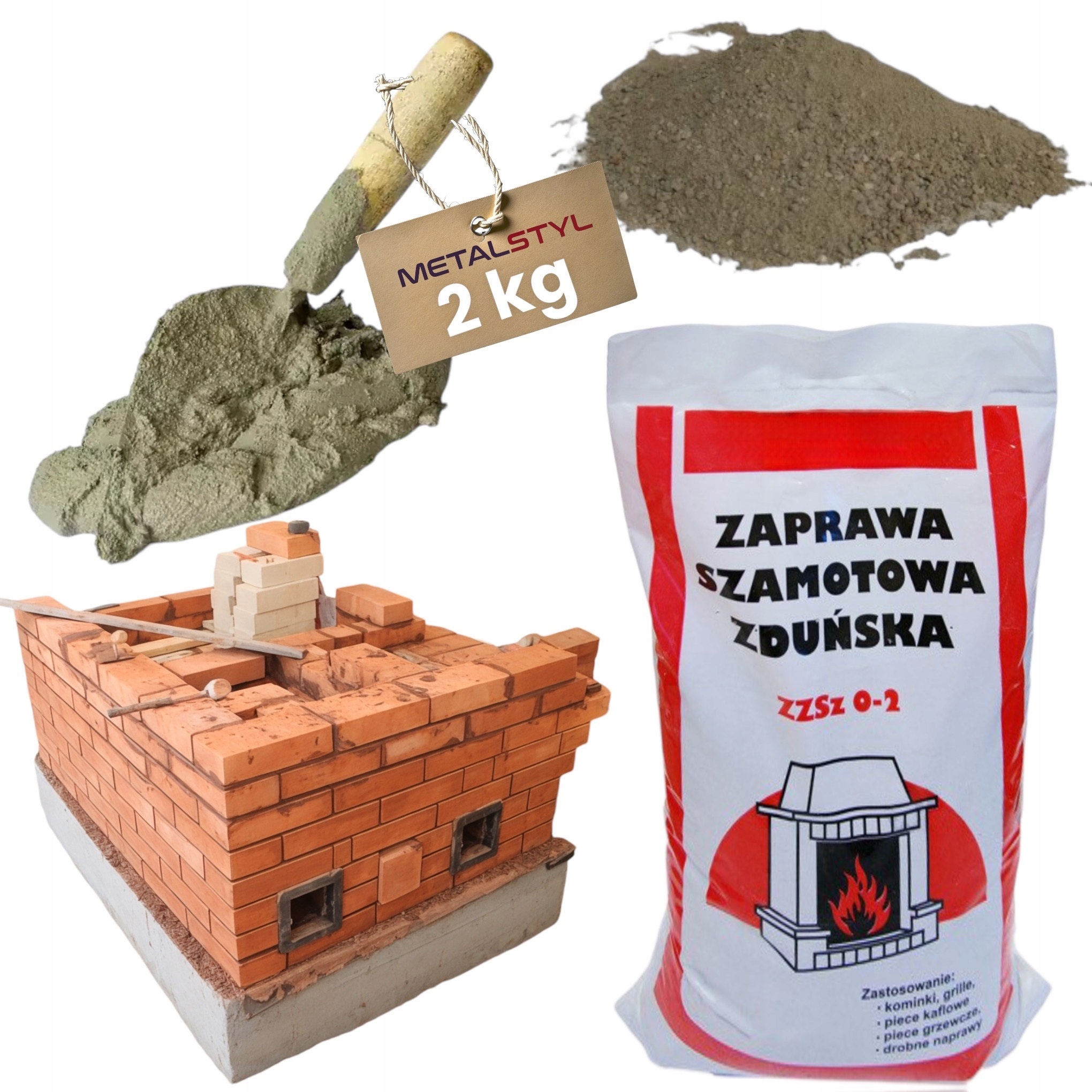 GOTOWA ZAPRAWA SZAMOTOWA 2kg