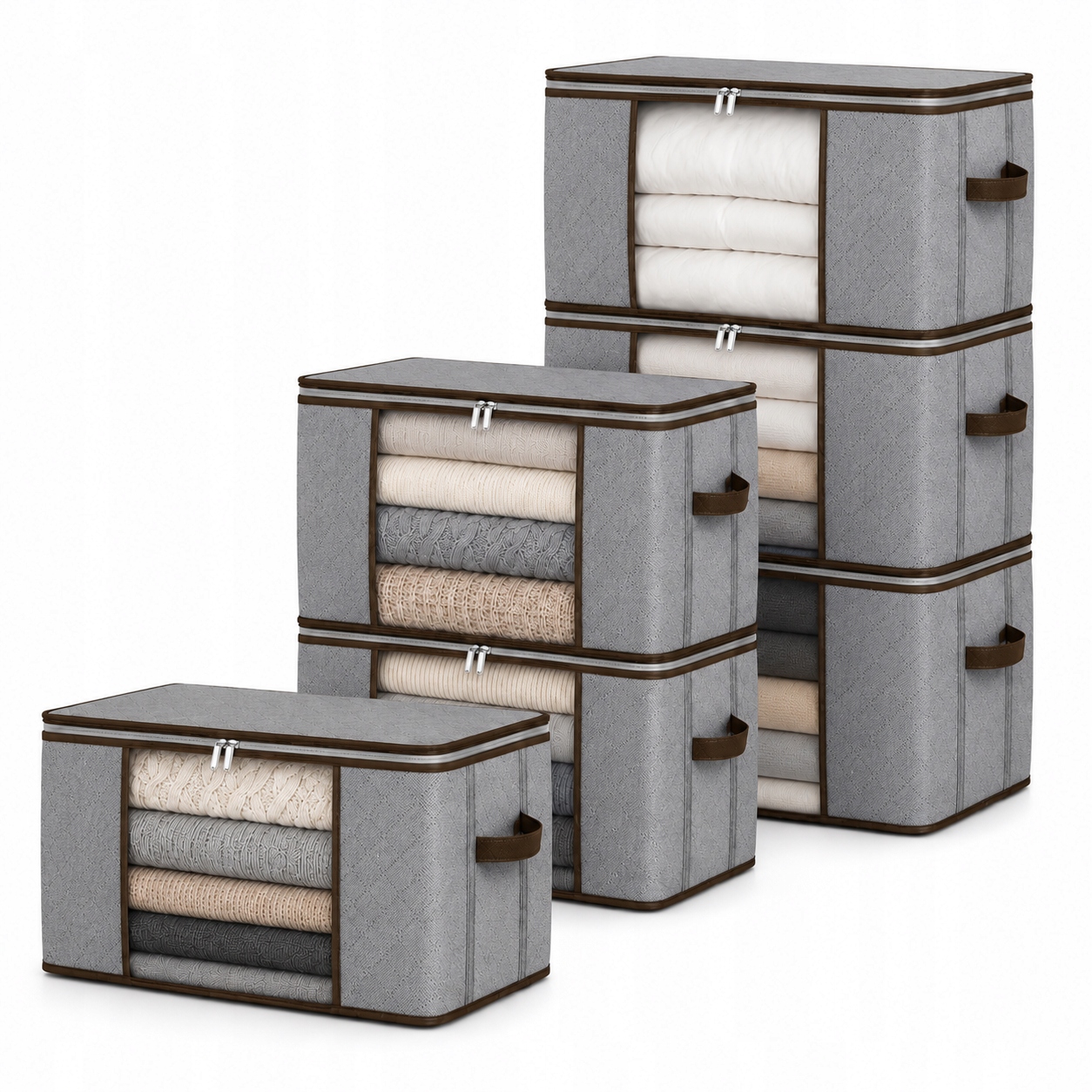 6× torba do przechowywania 90 l