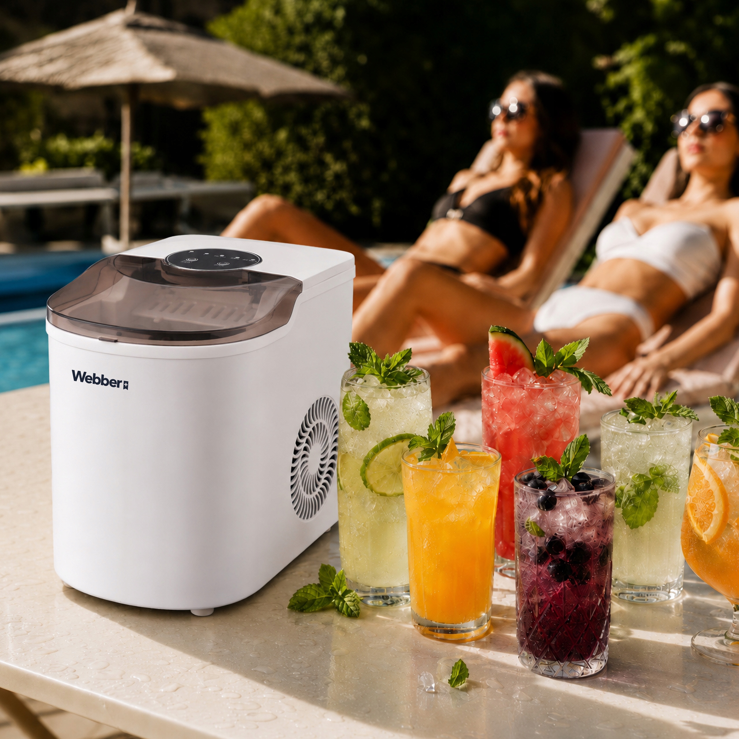 Kostkarka Do Lodu Kemi Ice Master 10KG/24H 165W 7 Kostek 2 Rozmiary