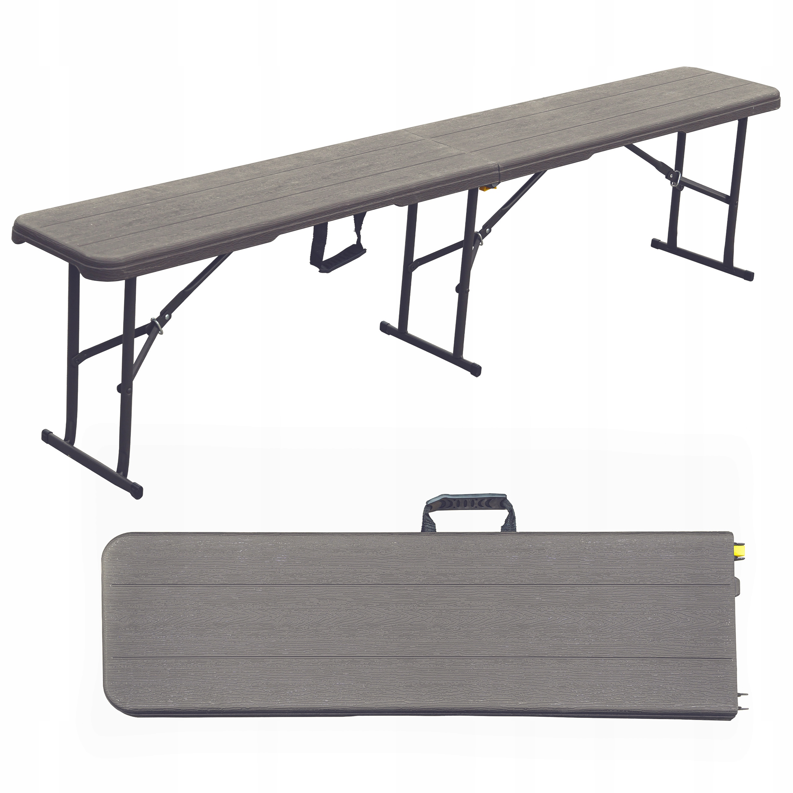 Ławka Ława Składana Cateringowa Stół Cateringowy 183 cm Walizka Hdpe Mocna