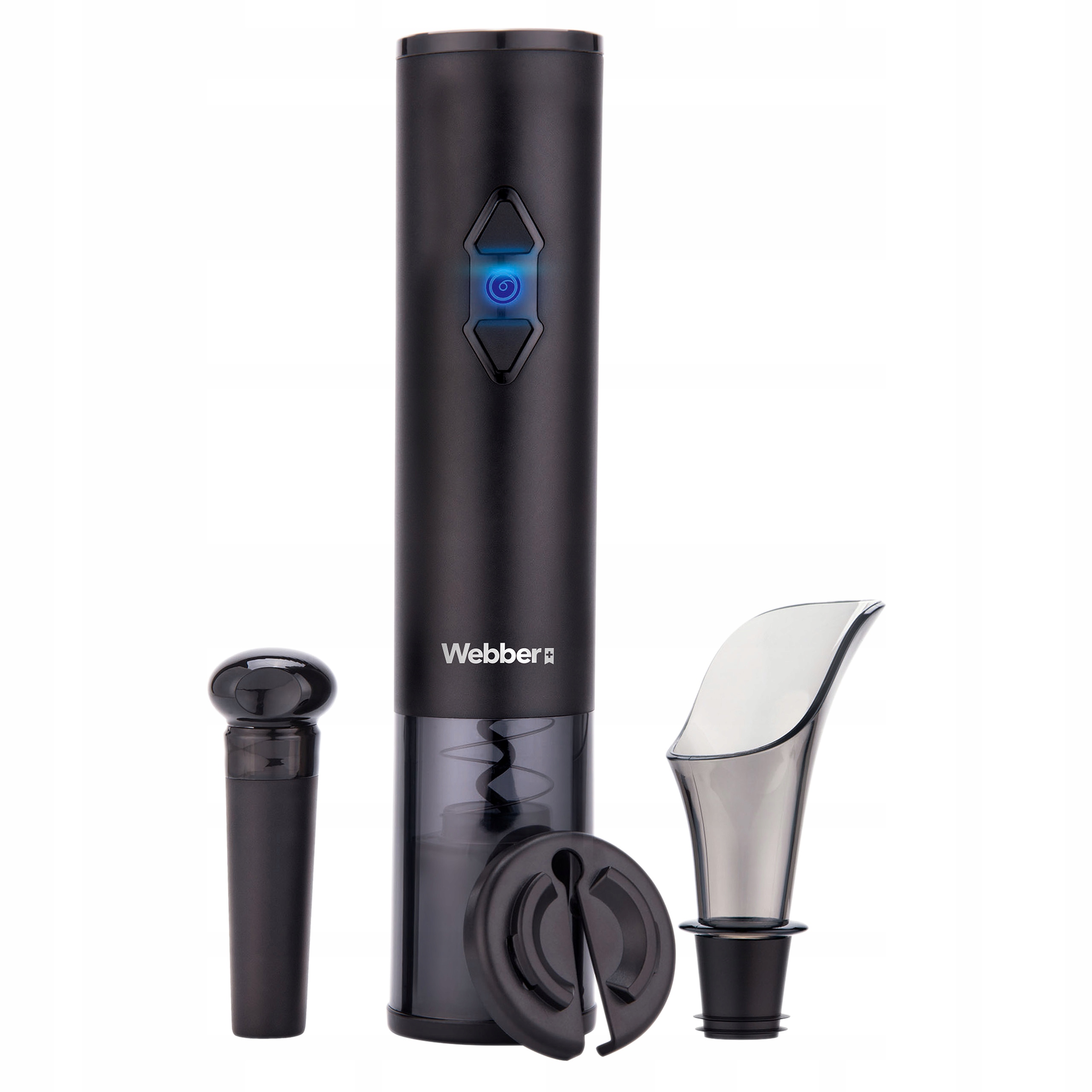 Automatyczny Otwieracz Do Wina OW6 Elektryczny Zestaw 4w1 USB Korek