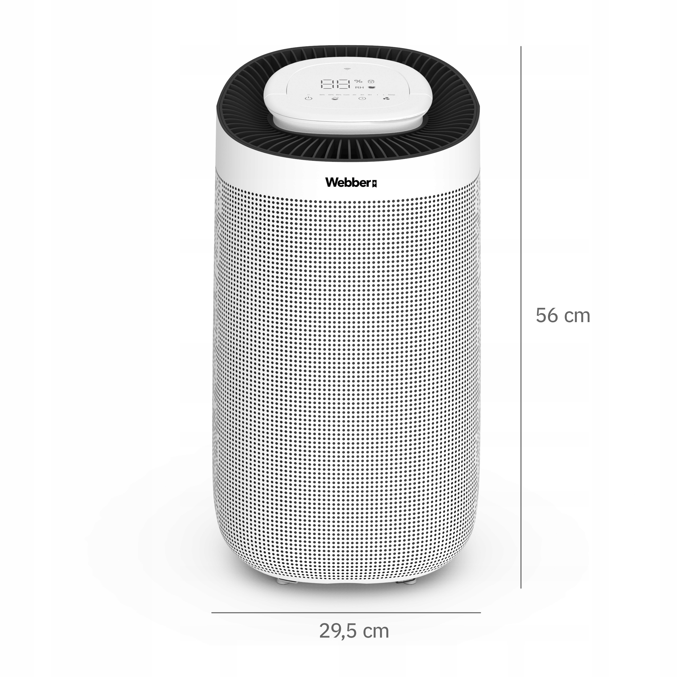 Osuszacz Powietrza WIFI Timer 12L/24H DEC500 Pochłaniacz Wilgoci