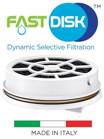 LAICA FAST DISK 6 szt Filtr Do Wody Wkłady Do Butelki Filtrującej LAICA