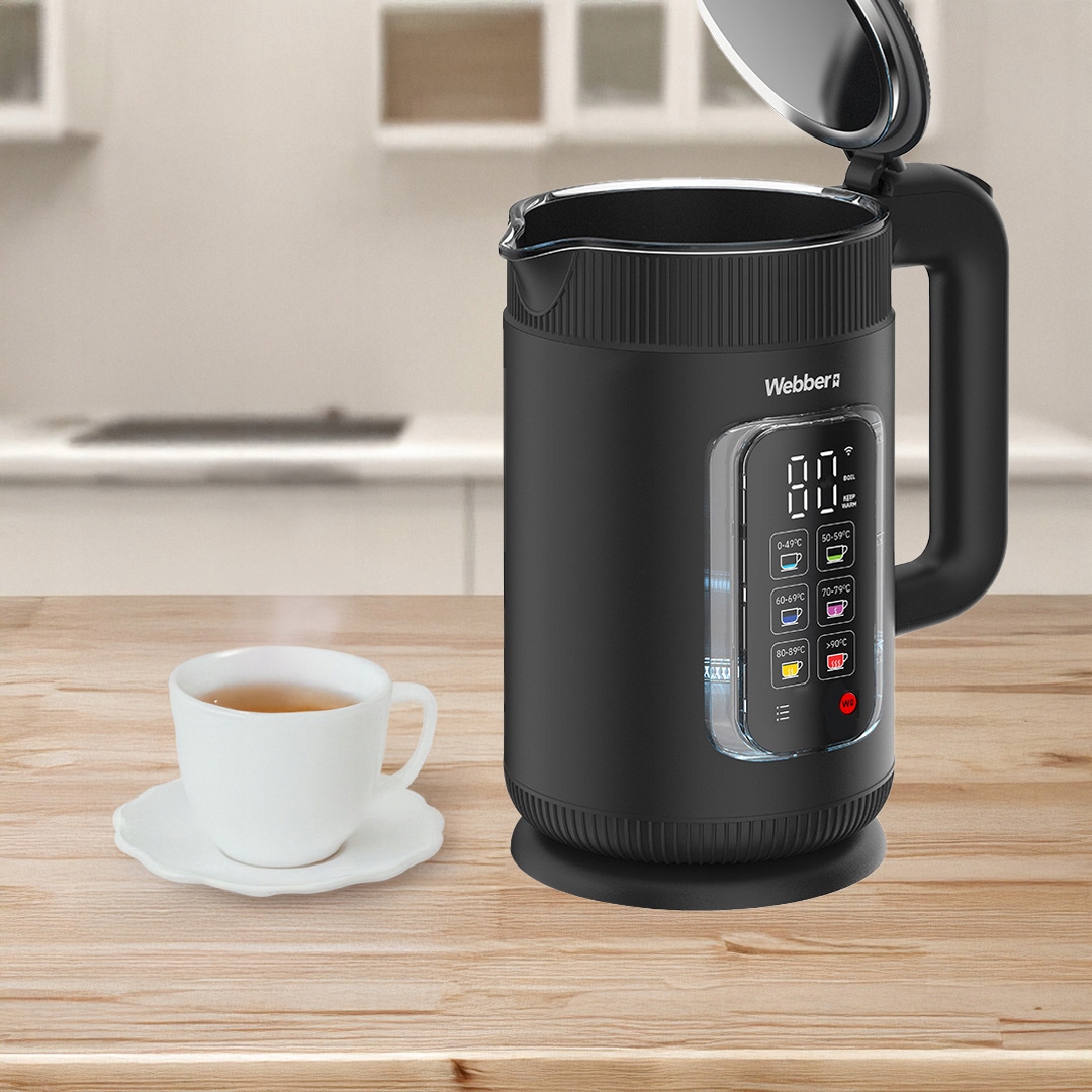 Czajnik Elektryczny WK115 WIFI 1,5l Szklane Wnętrze Smart Keep Warm