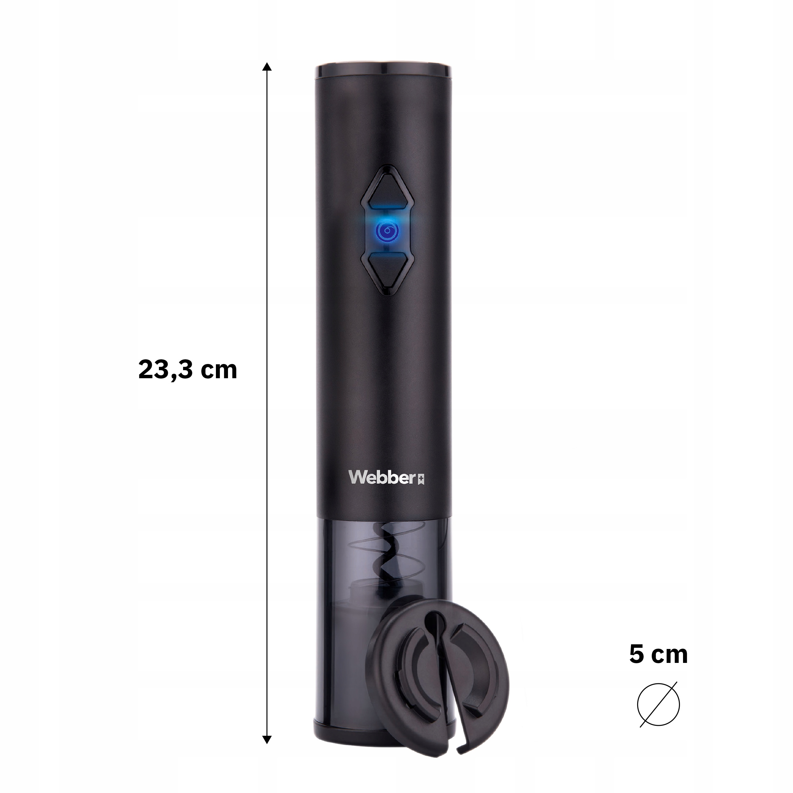 Automatyczny Otwieracz Do Wina OW6 Elektryczny Zestaw 4w1 USB Korek