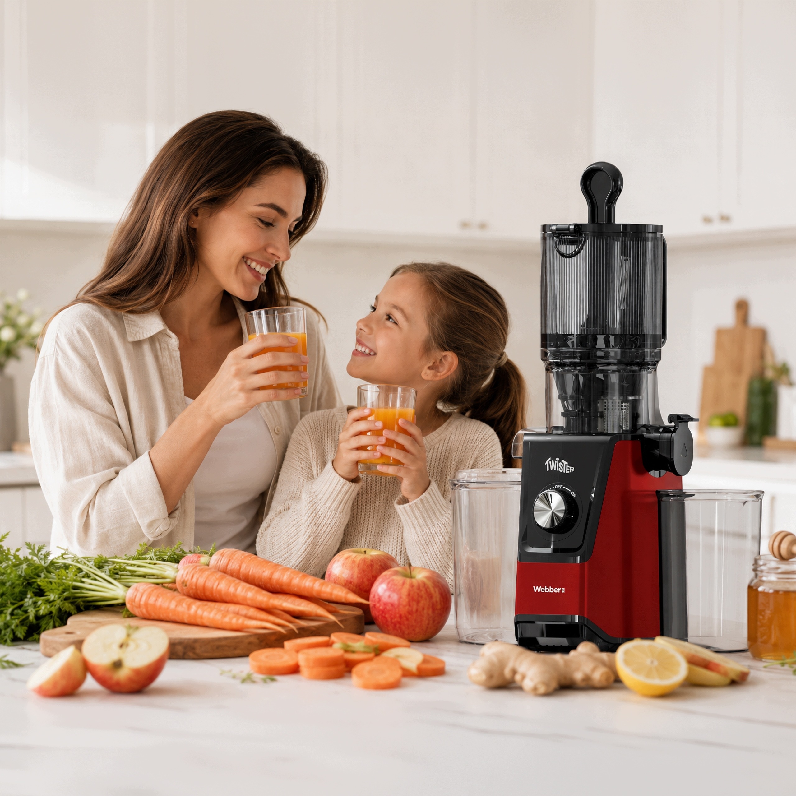 Wyciskarka Wolnoobrotowa Sokowirówka Do Owoców Warzyw SJ400 200W