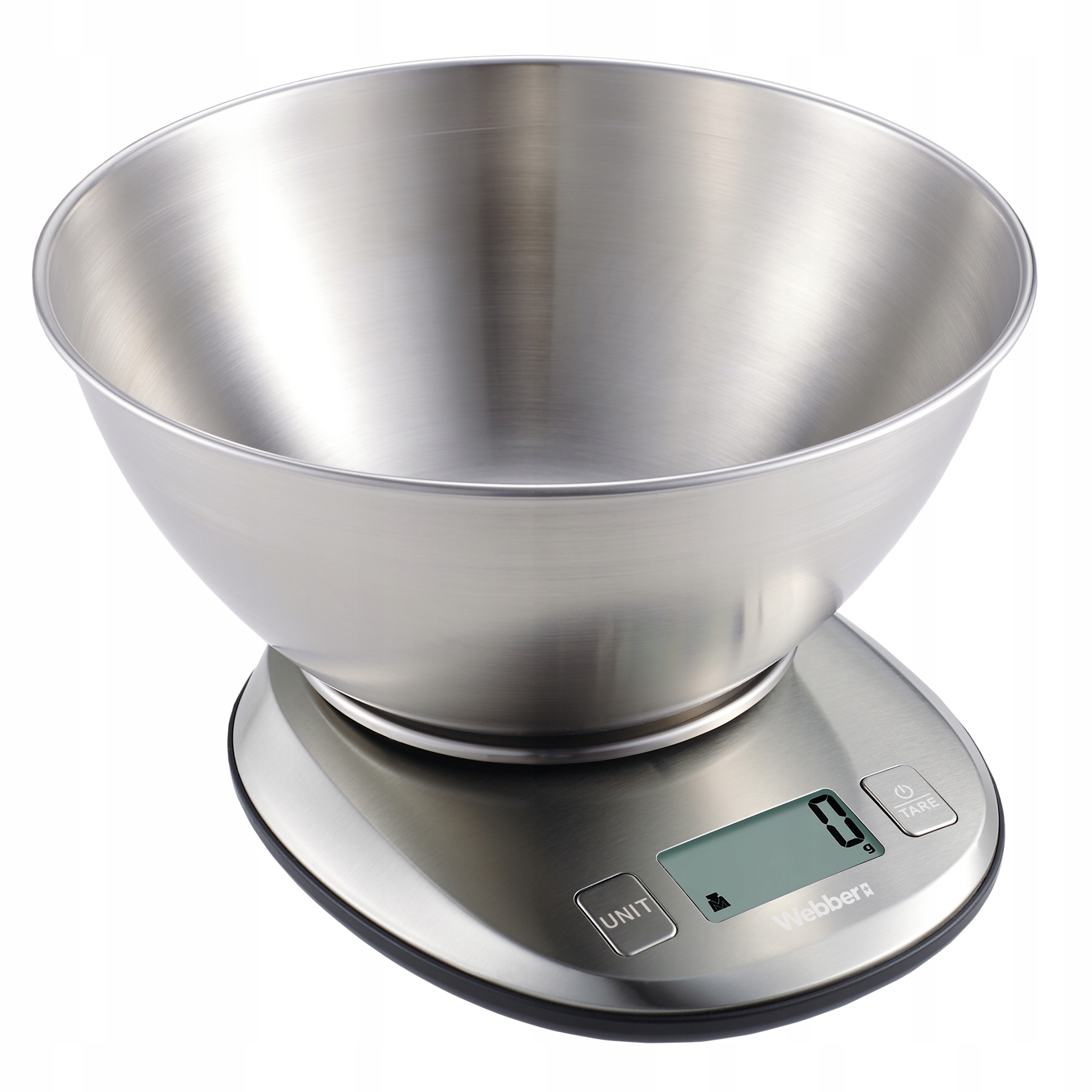 Waga Kuchenna EK4390 INOX Stal Nierdzewna LCD 5kg 1g Misa Tarowanie