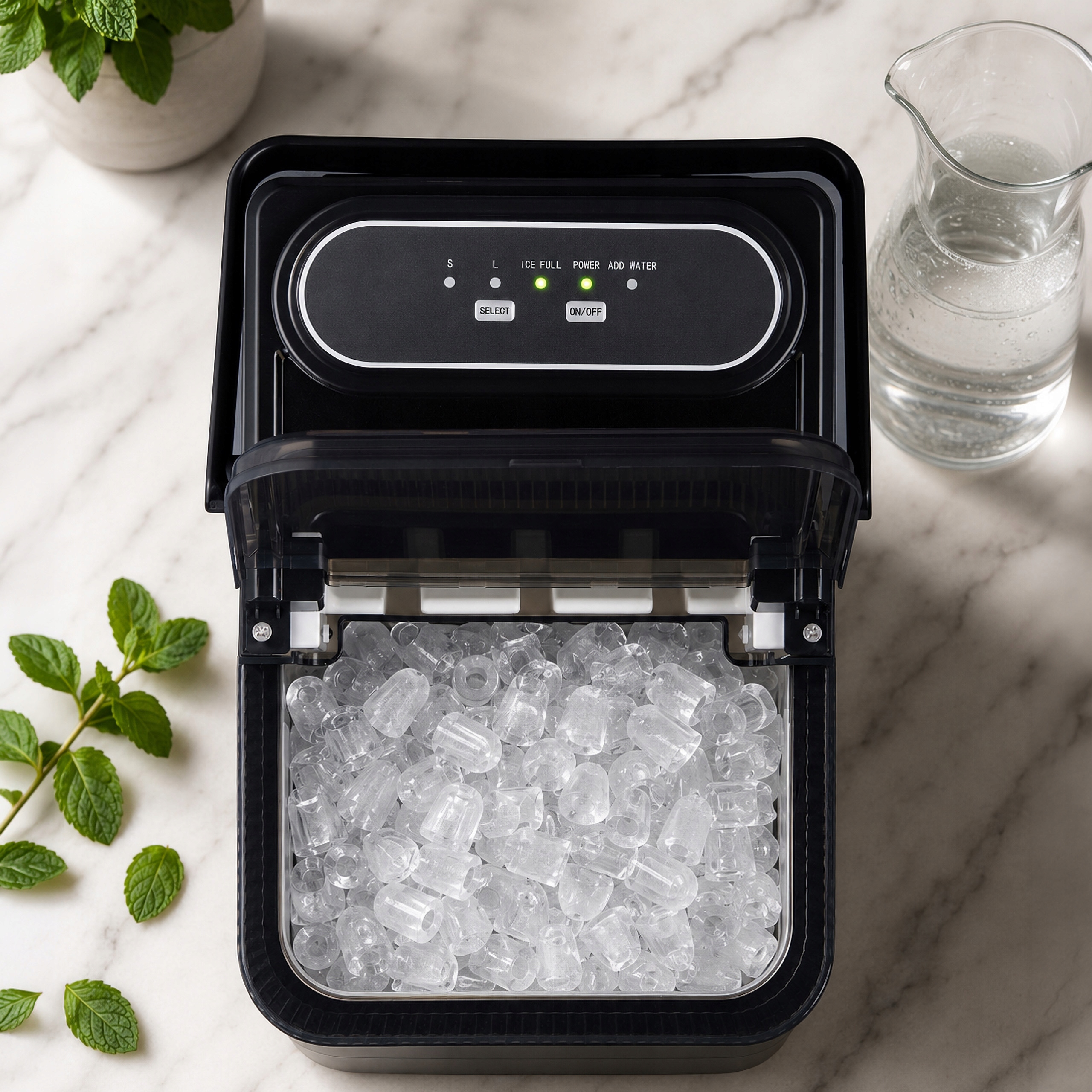 Kostkarka Do Lodu Ranua IM-001 Ice Master 12KG/24H 165W 2 - Czarna