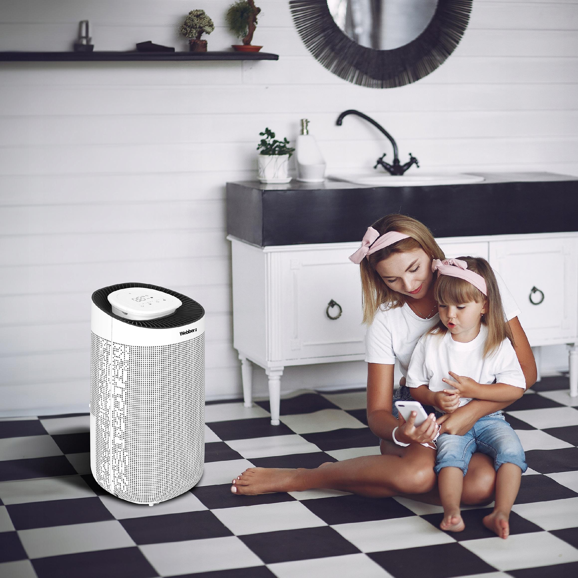 Osuszacz Powietrza WIFI Timer 12L/24H DEC500 Pochłaniacz Wilgoci
