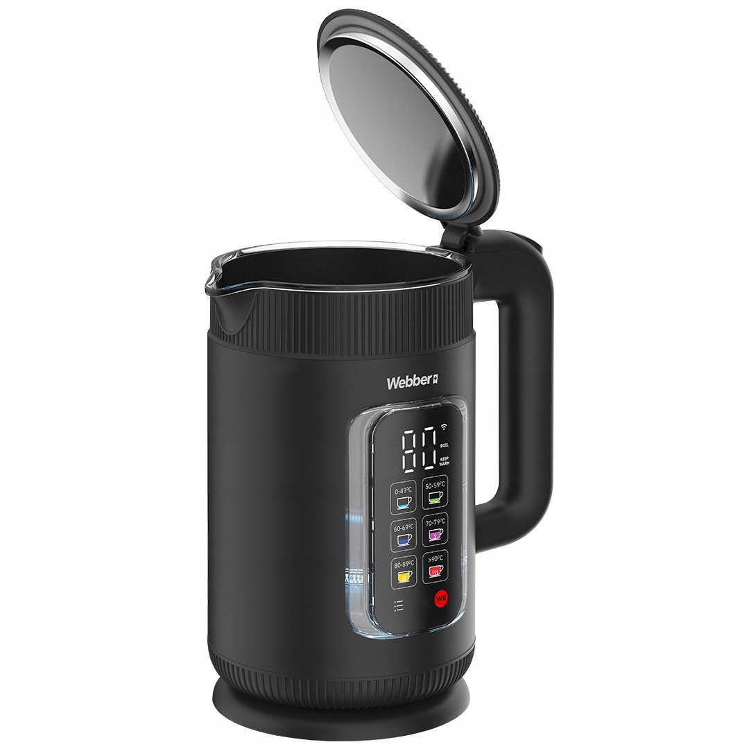 Czajnik Elektryczny WK115 WIFI 1,5l Szklane Wnętrze Smart Keep Warm