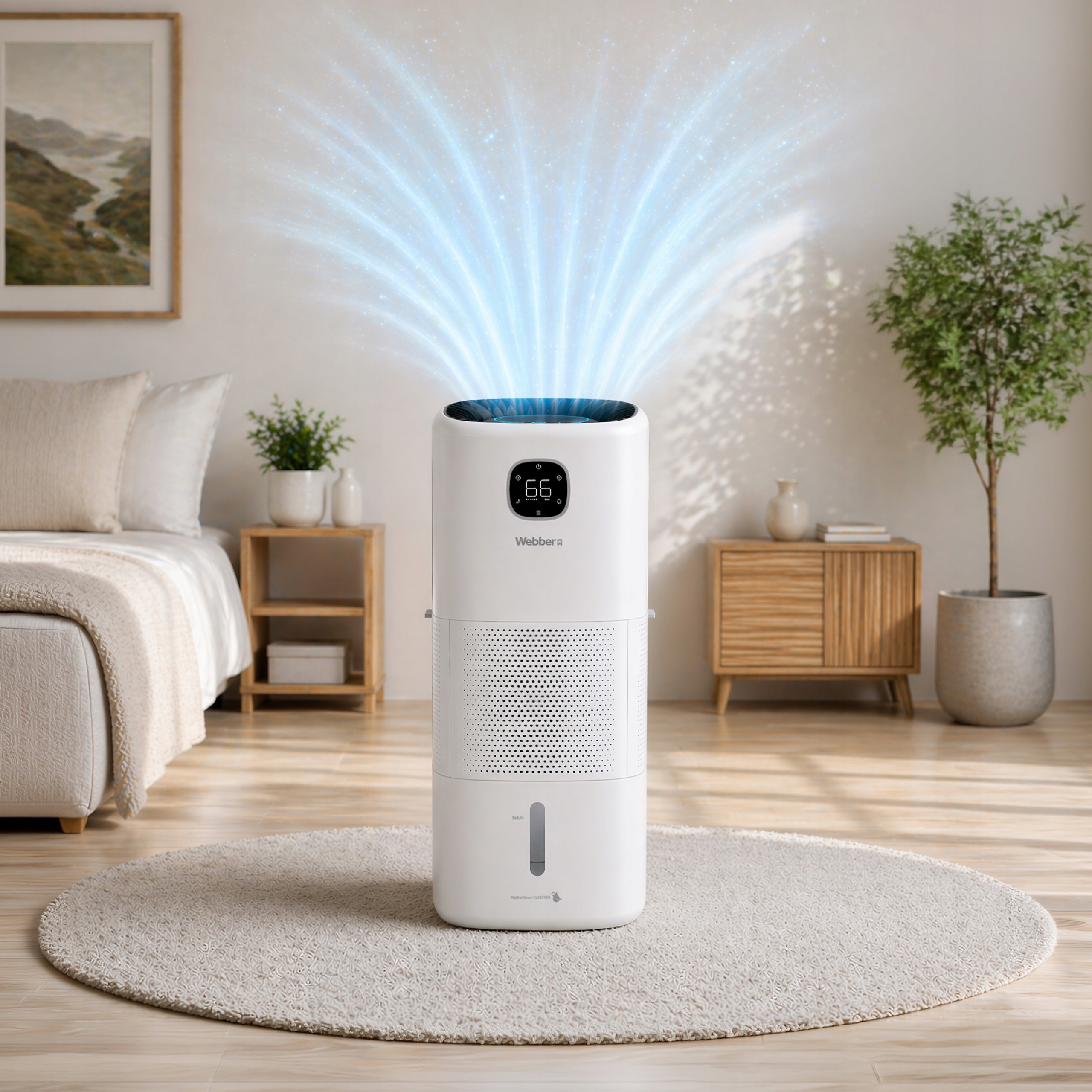 Nawilżacz Ewaporacyjny MAGGIORE HH10001NX 12l WIFI UV Do 100 m²