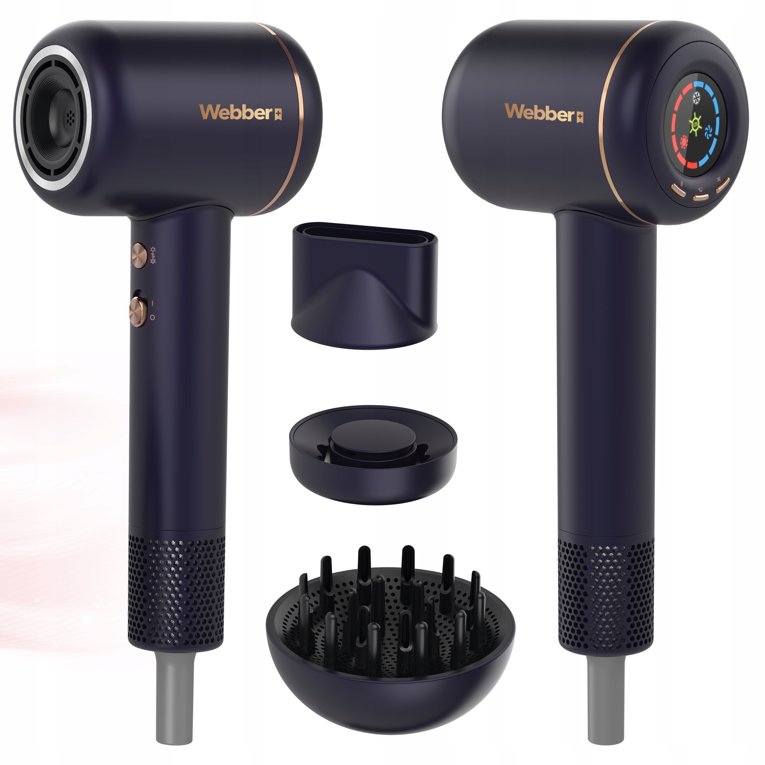 Suszarka Do Włosów 3w1 VENTA 1600W Z JONIZACJĄ I REGULACJĄ