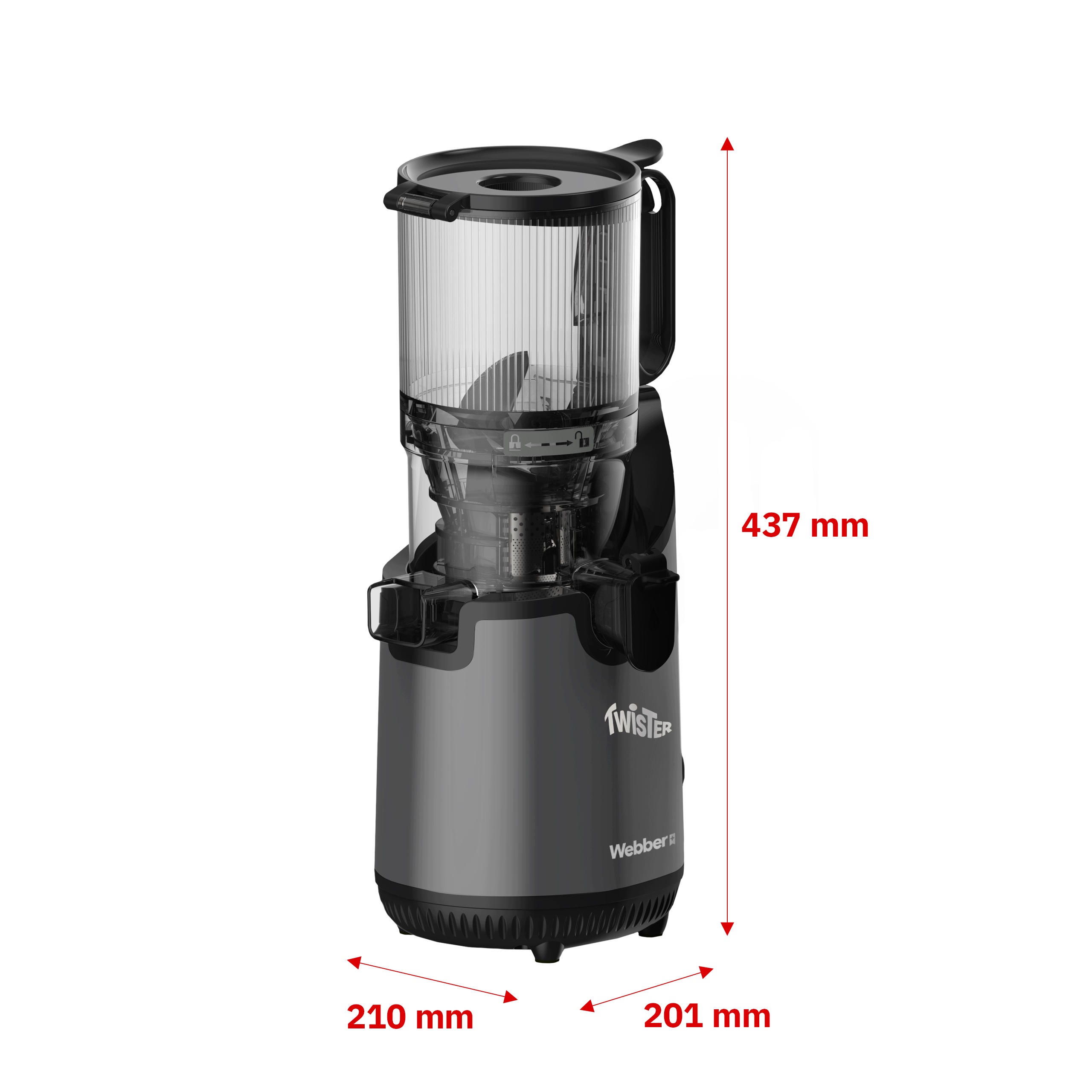 Wyciskarka Wolnoobrotowa Sokowirówka Do Owoców Warzyw SJ700 250W