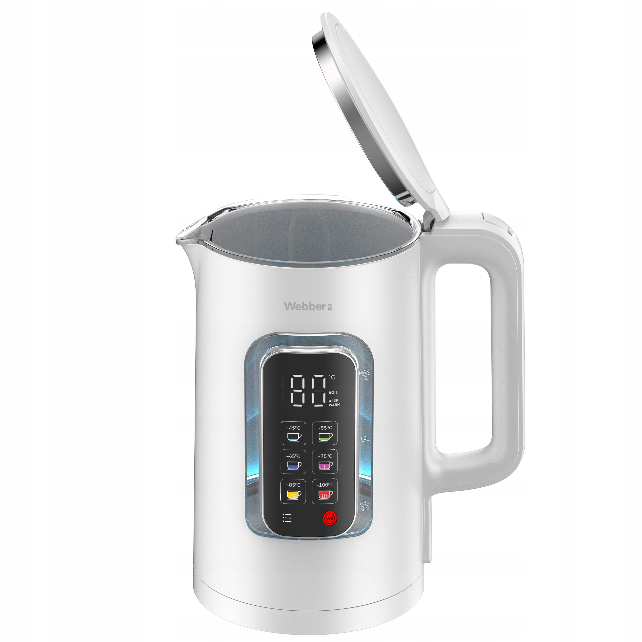 Czajnik Elektryczny ELIYA WK110 1,5l Regulacja Tem Keep Warm LED