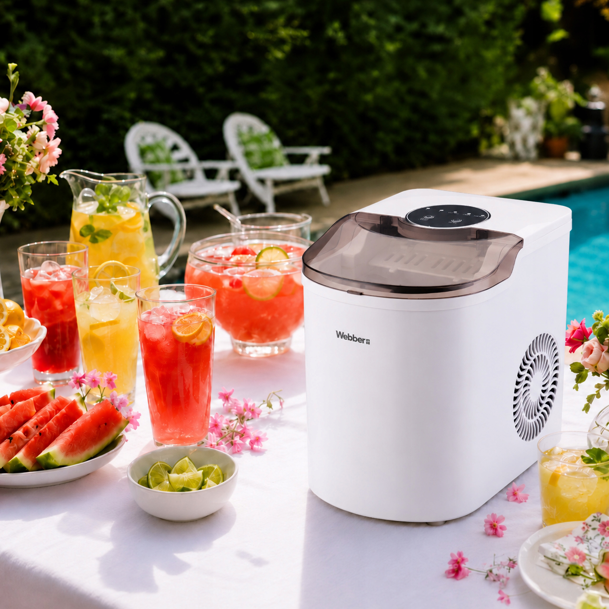 Kostkarka Do Lodu Kemi Ice Master 10KG/24H 165W 7 Kostek 2 Rozmiary