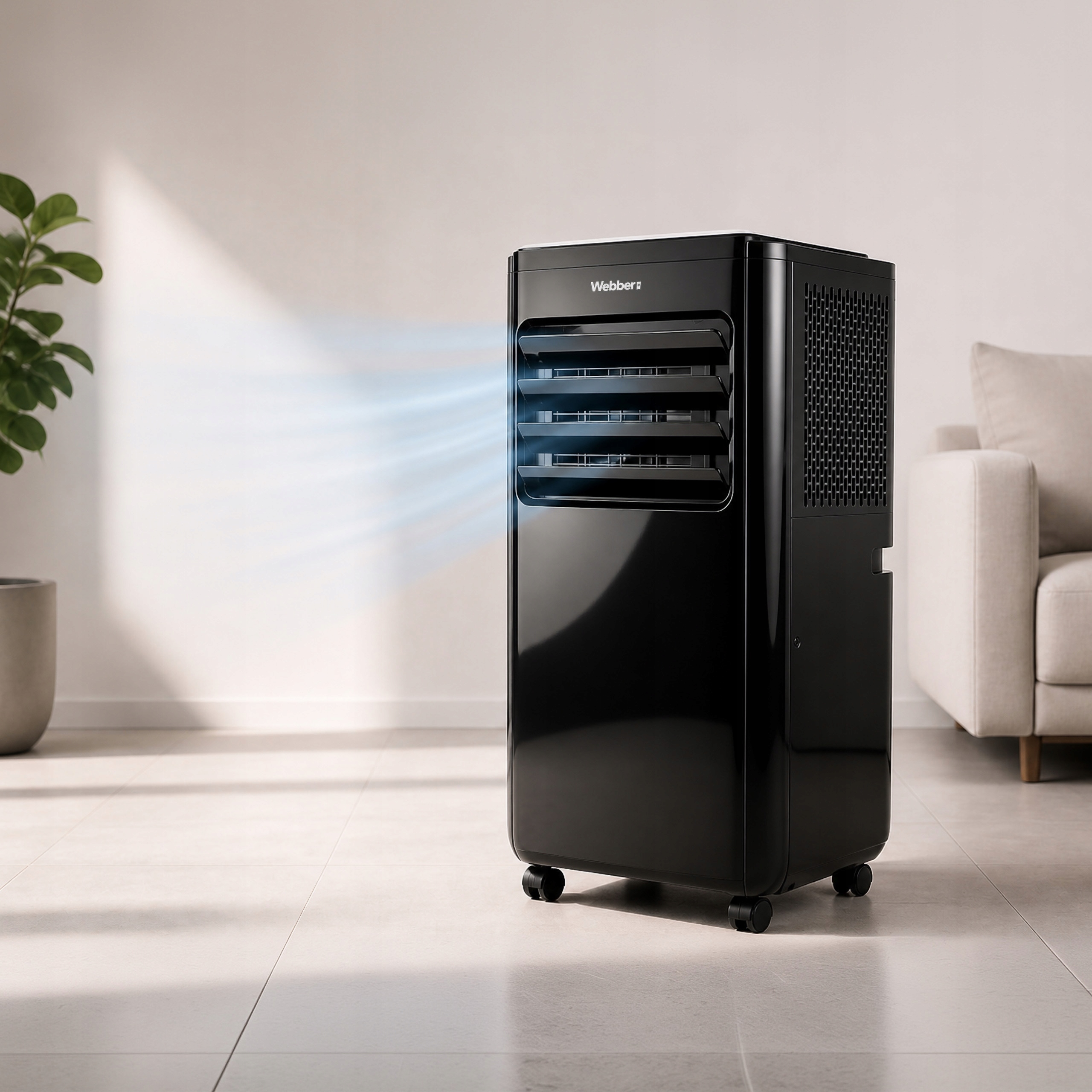 Klimatyzator Przenośny 7000BTU 3w1 WIFI Osuszacz Swing Pilot 32m²