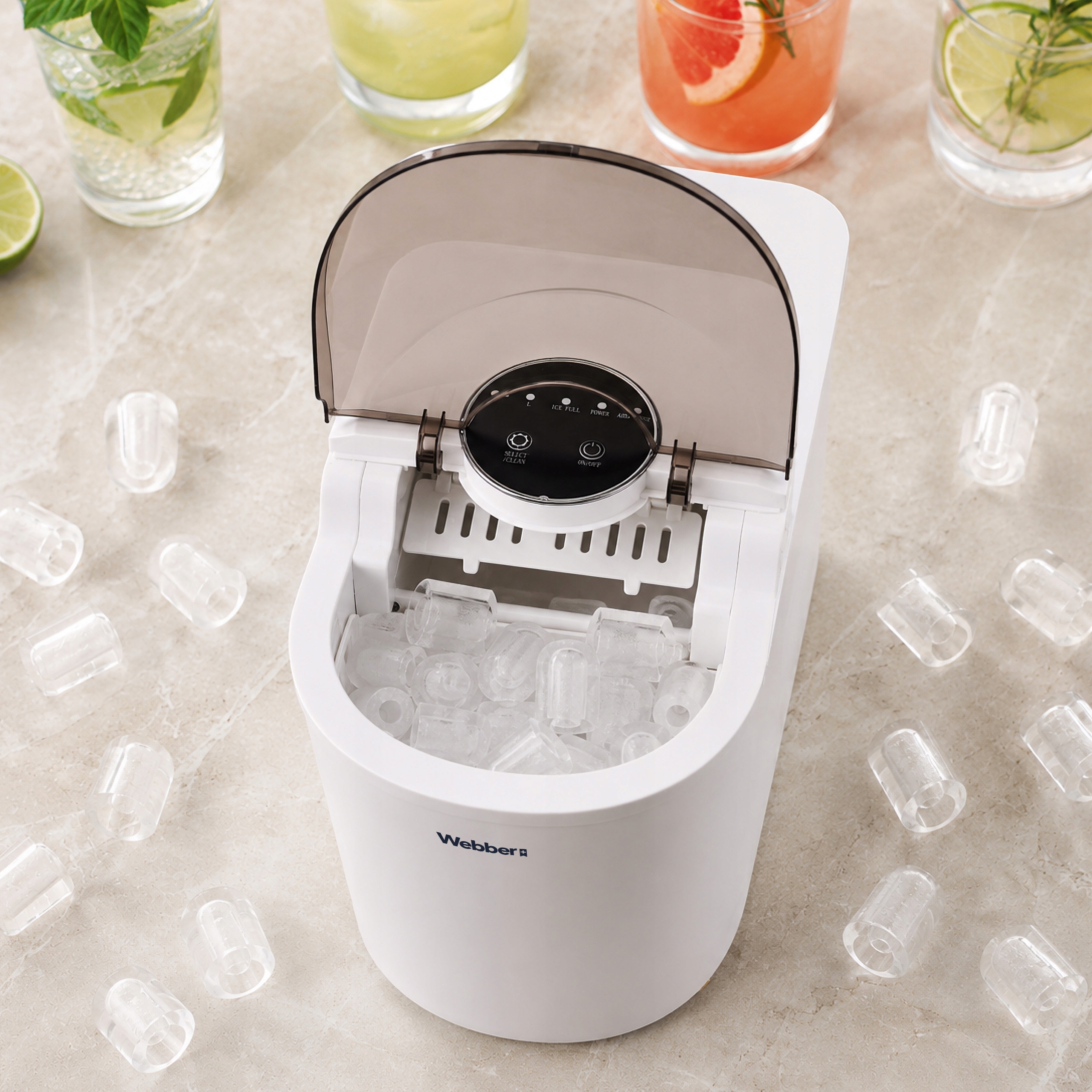 Kostkarka Do Lodu Kemi Ice Master 10KG/24H 165W 7 Kostek 2 Rozmiary