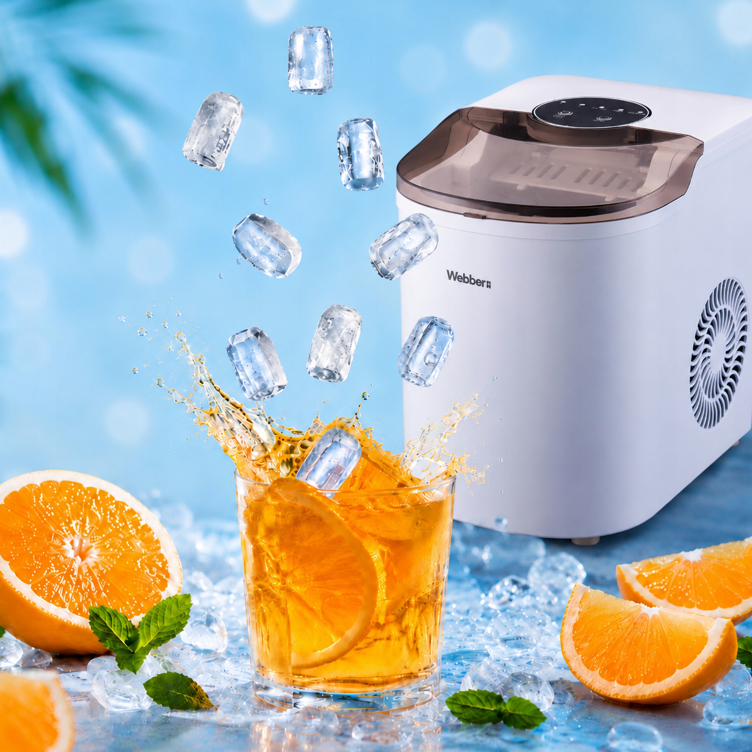 Kostkarka Do Lodu Kemi Ice Master 10KG/24H 165W 7 Kostek 2 Rozmiary