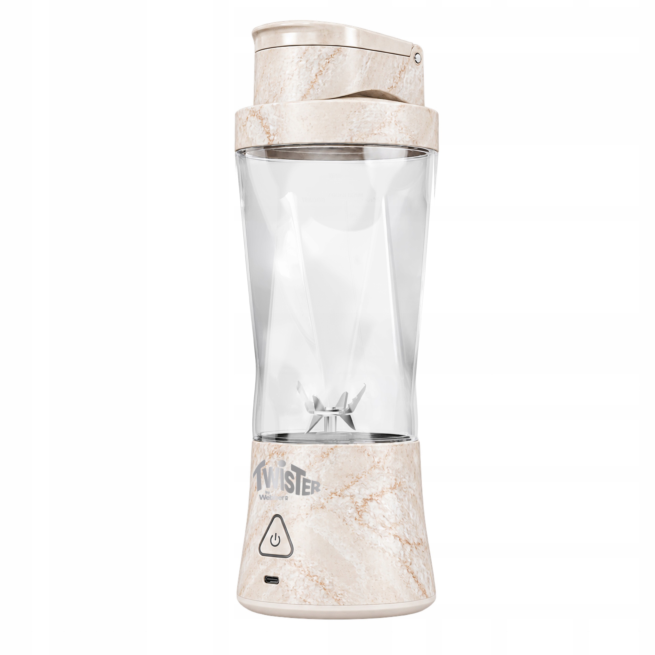 Blender Personalny Bezprzewodowy Przenośny Twister 370W 700ml USB-C