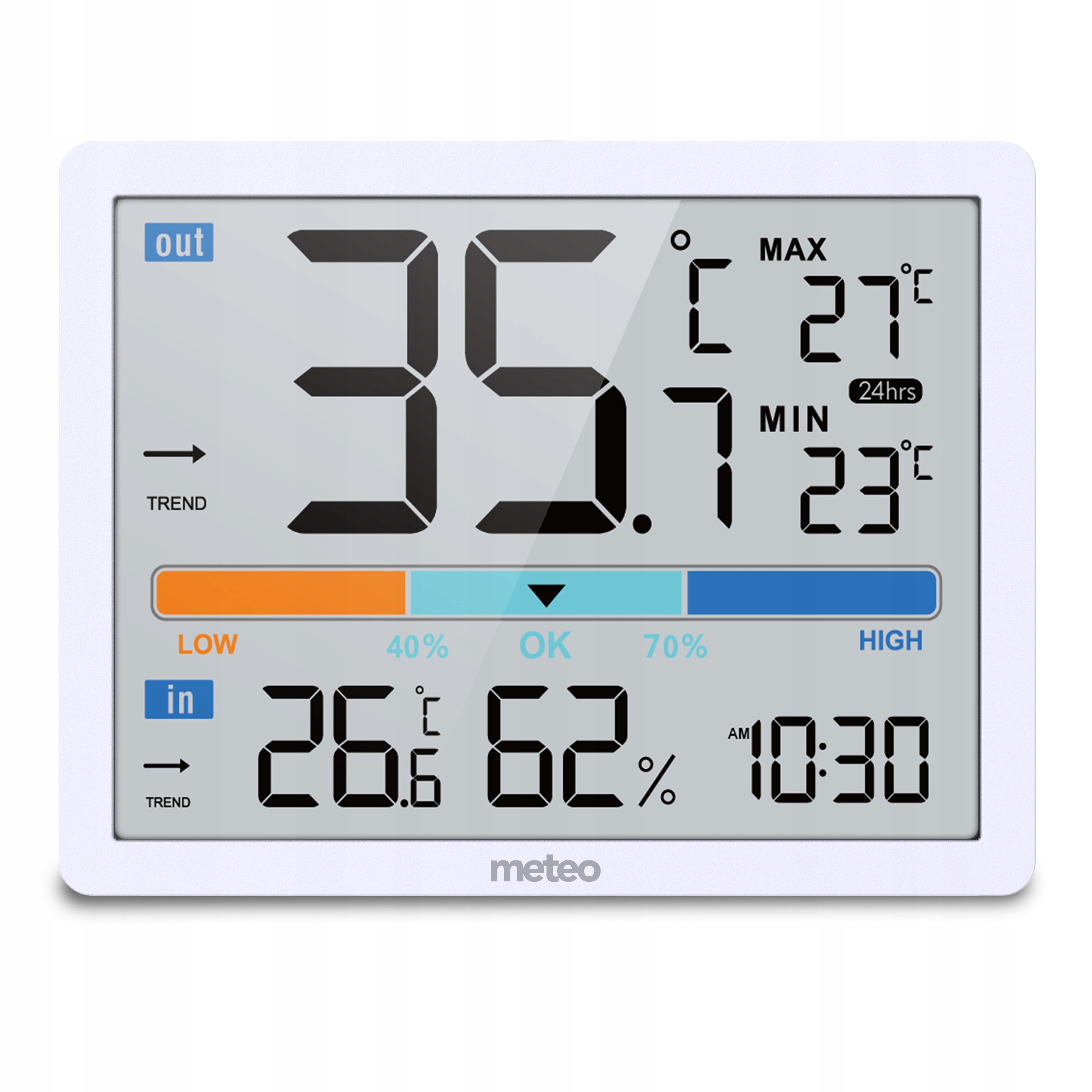 Stacja Pogodowa Cyfrowa Termometr METEO SP109