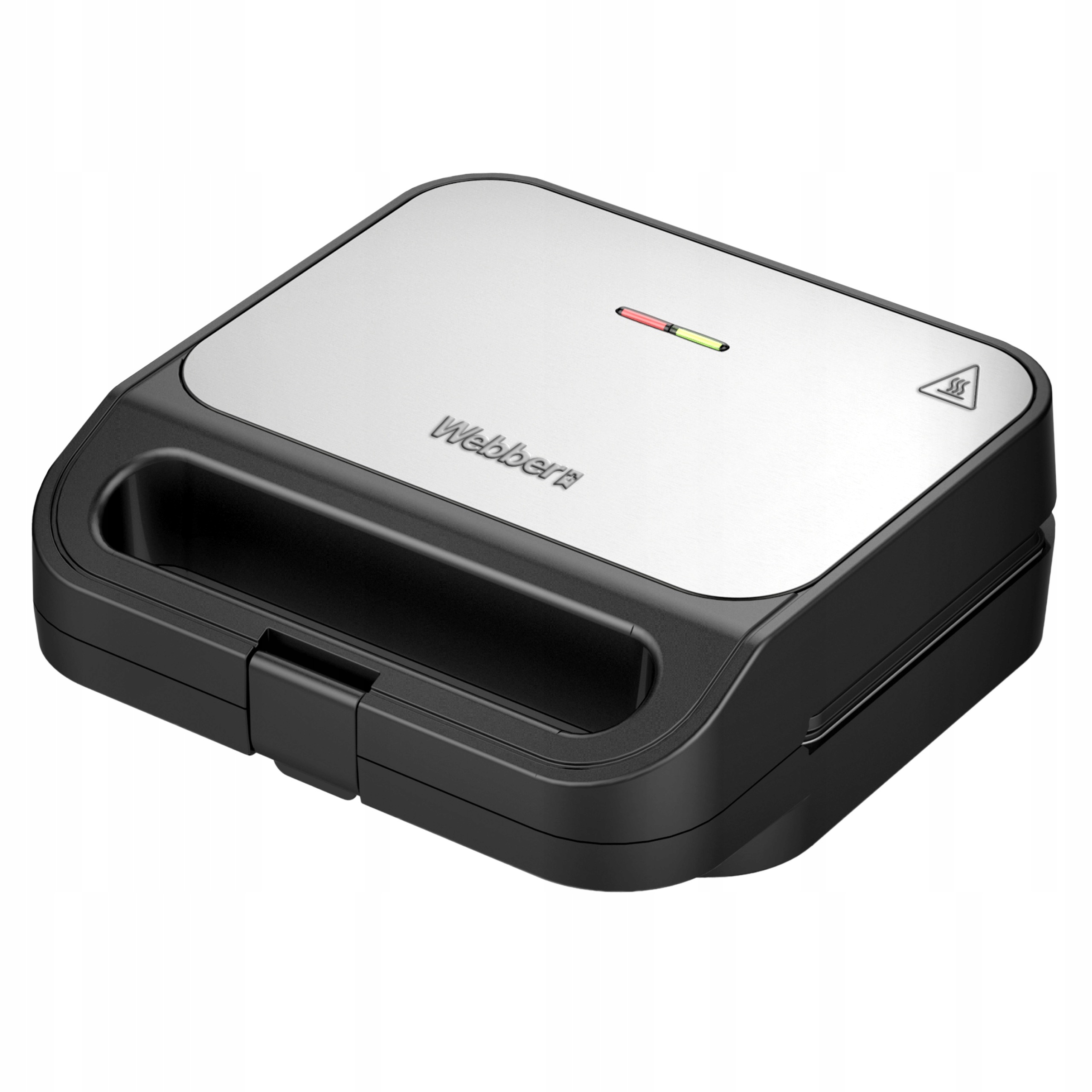 Opiekacz Toster Grill Gofrownica 3w1 1000W Ceramiczne Płyty Wyjmowane Inox