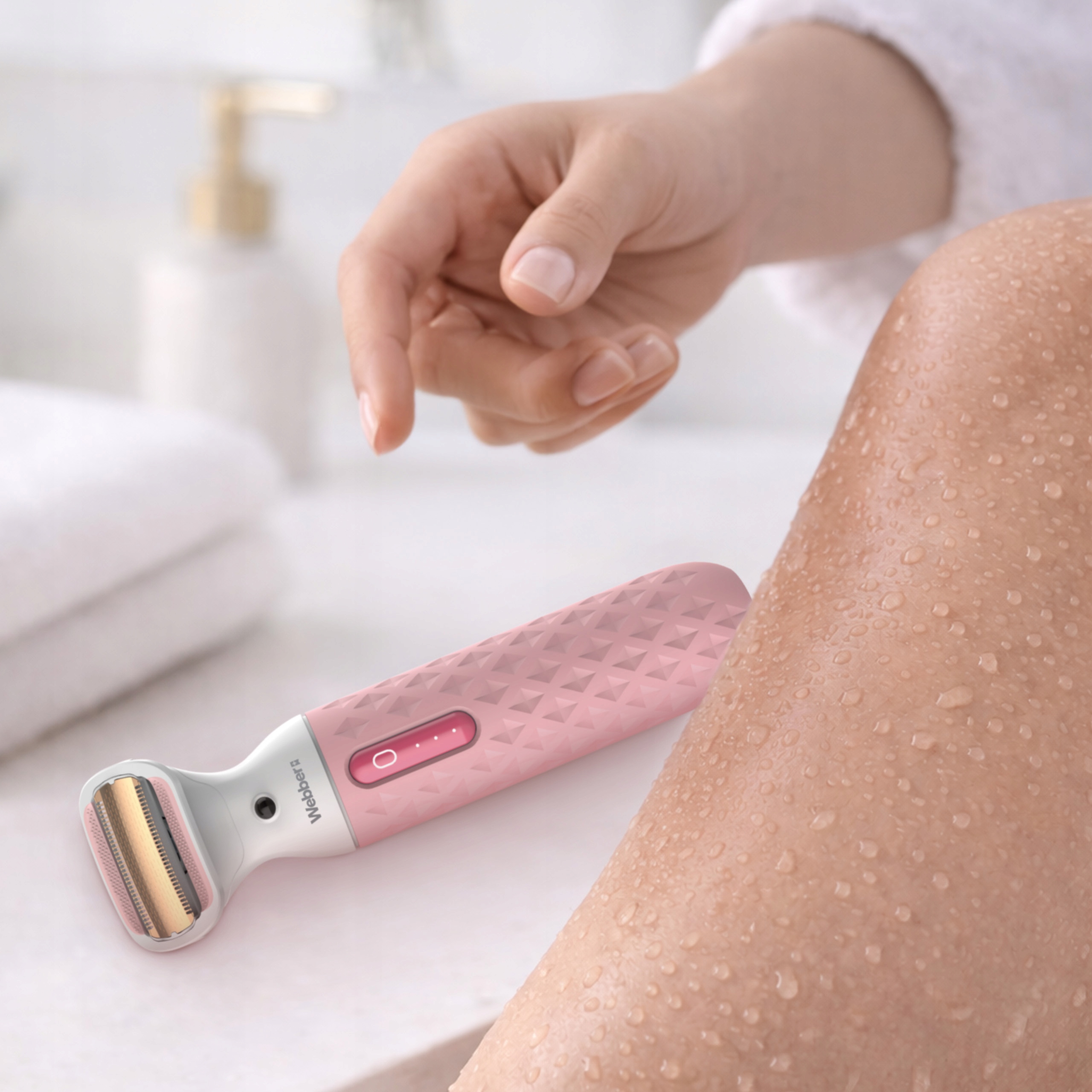 Golarka Damska LG400 Trymer Depilator Wet&Dry Do Ciała Twarzy 4w1