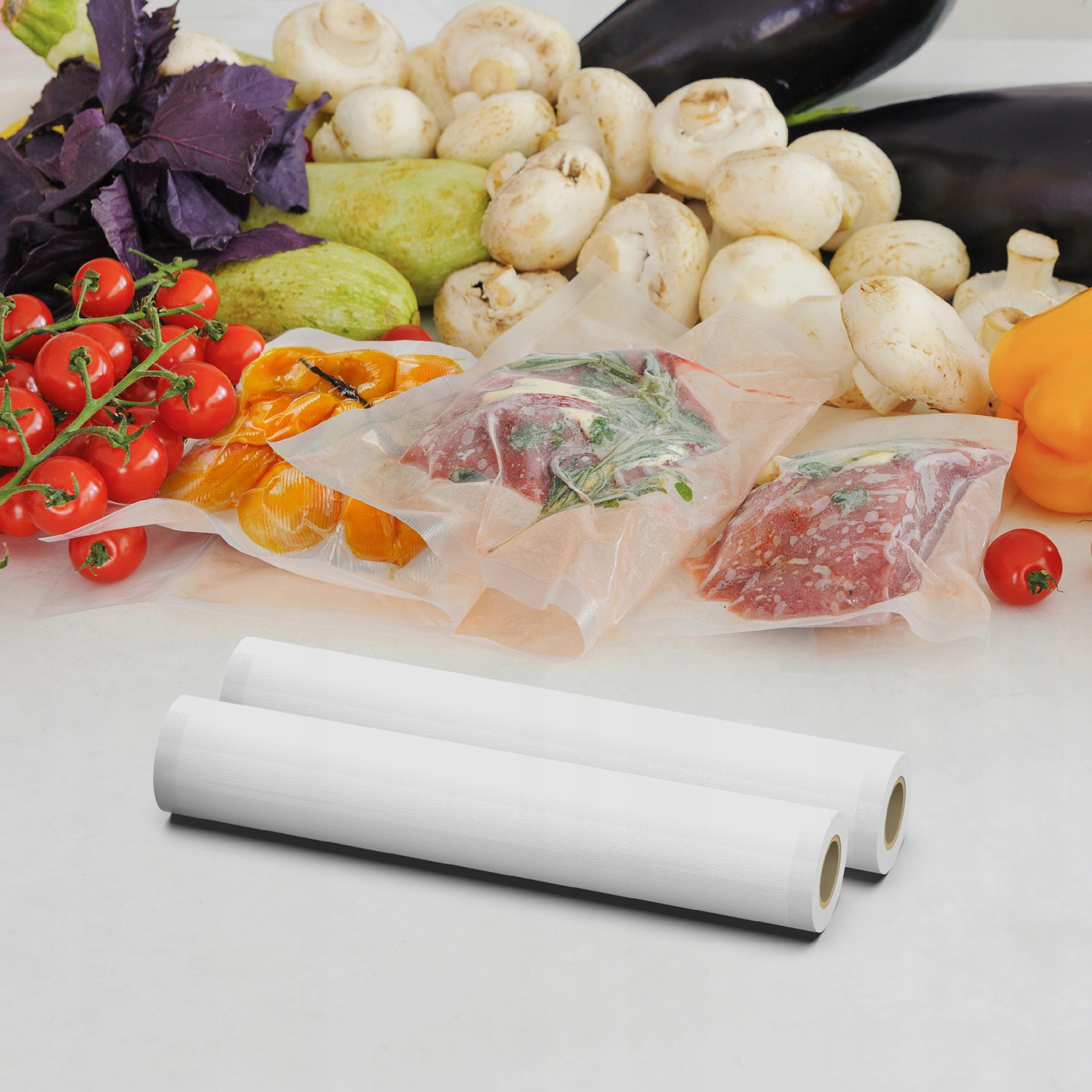 Folia Próżniowa 28x300 cm Rolka Do Zgrzewarki Sous-Vide Bez BPA Mocna