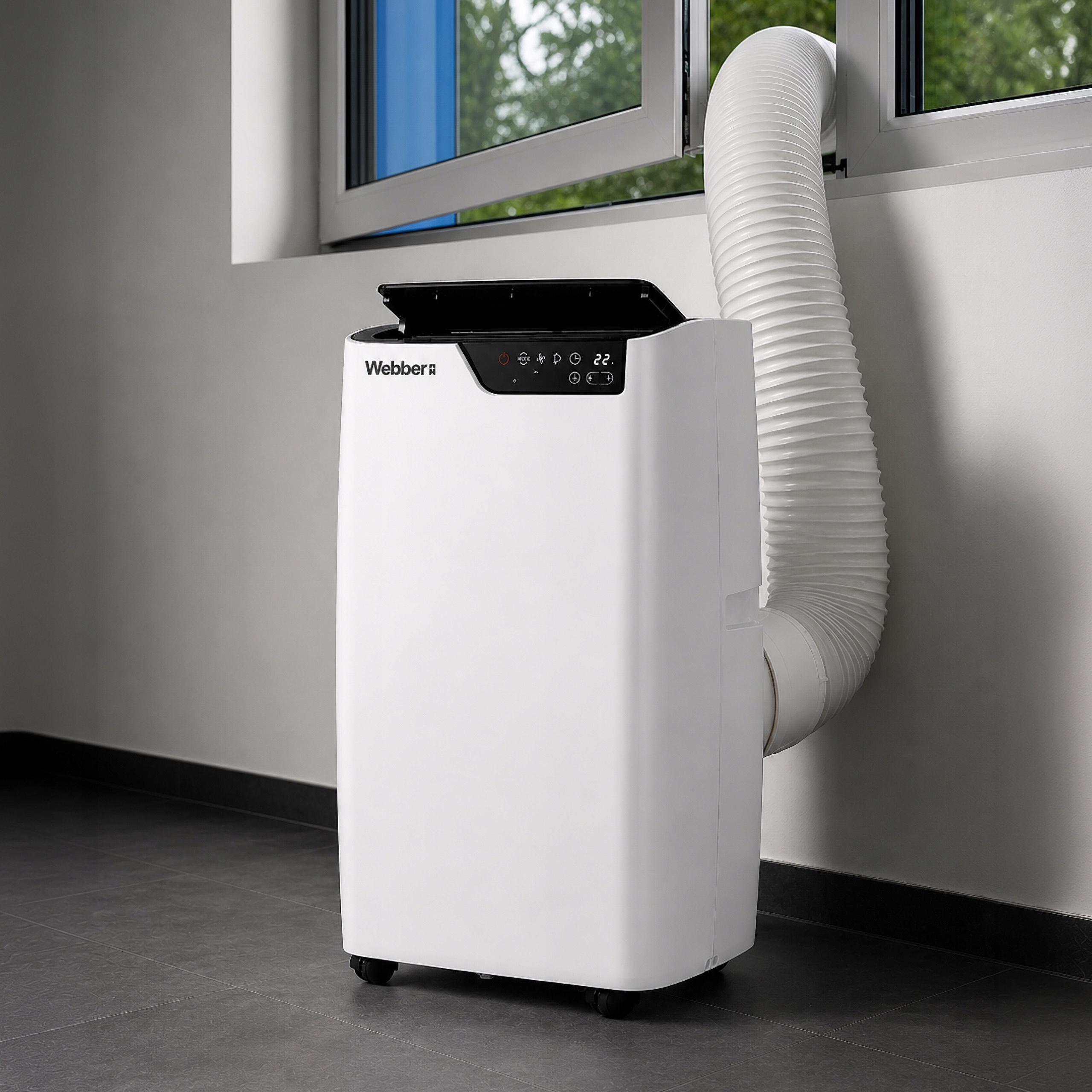 Klimatyzator Przenośny 12000BTU 4w1 WIFI Grzanie Osuszacz Pilot 49m²