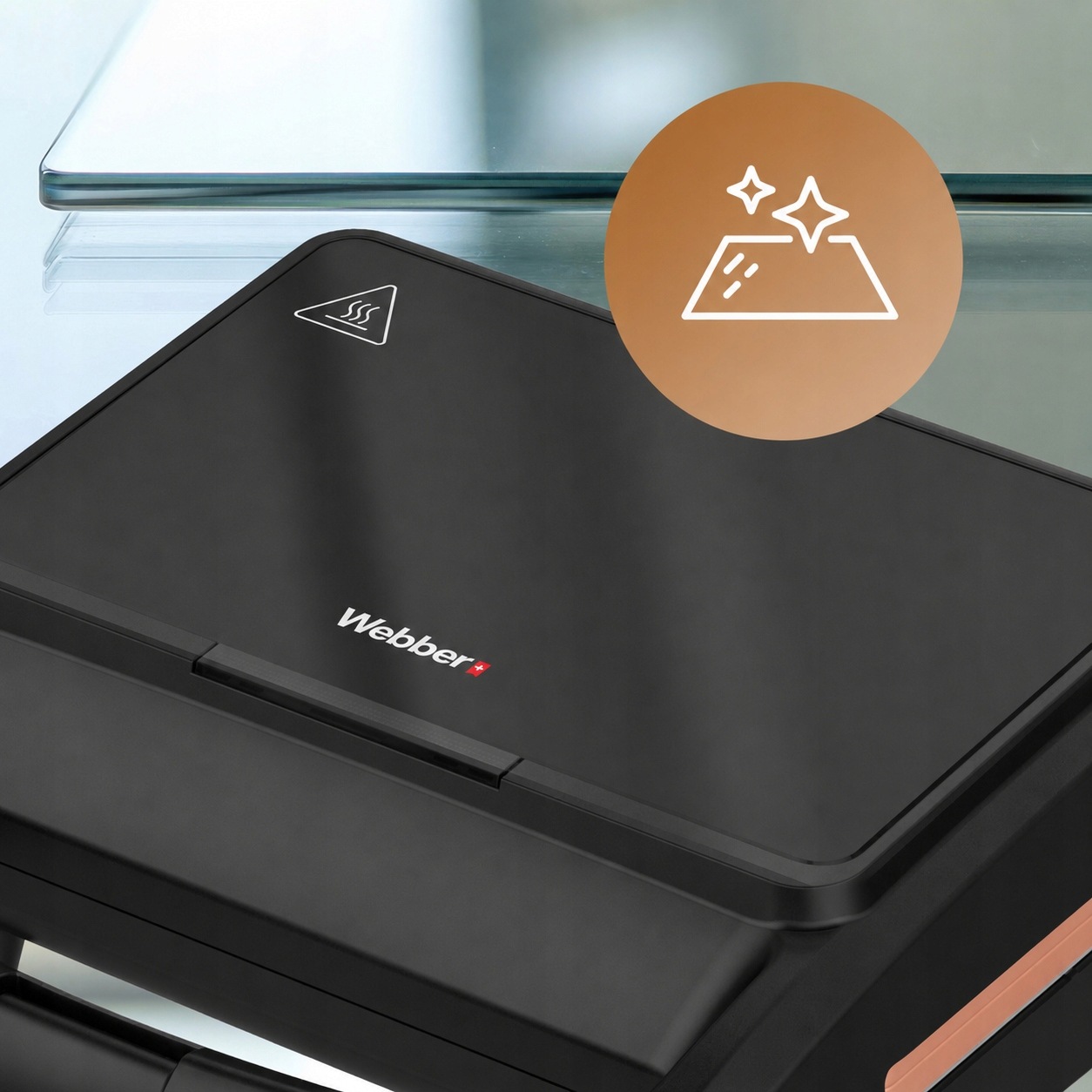 Opiekacz Do Kanapek Toster AURUM SR2-G Ceramiczny 800W Wyjmowane