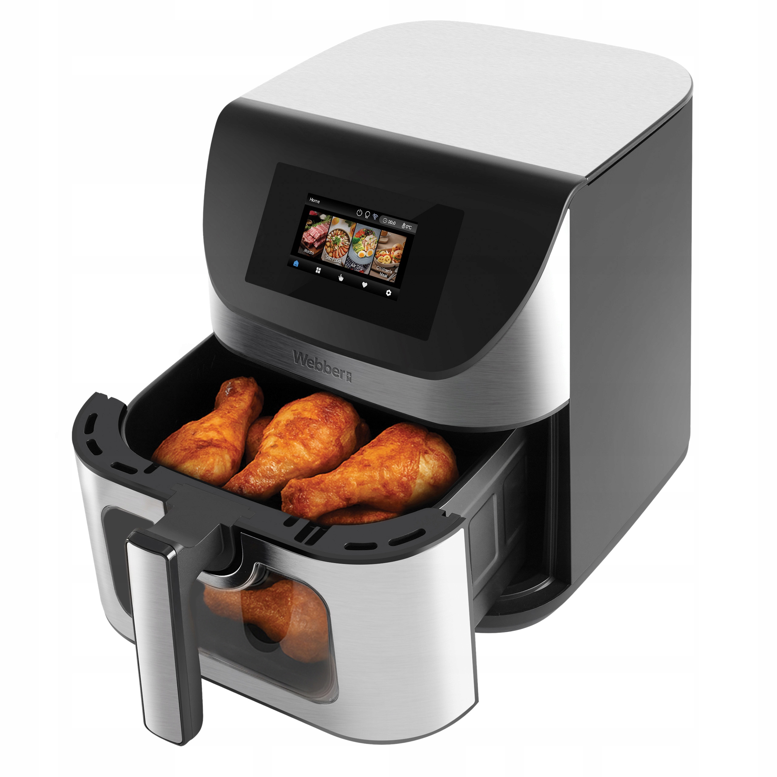 Frytkownica Beztłuszczowa Air Fryer 8l WIFI Nieprzywierająca 10 P 2200W