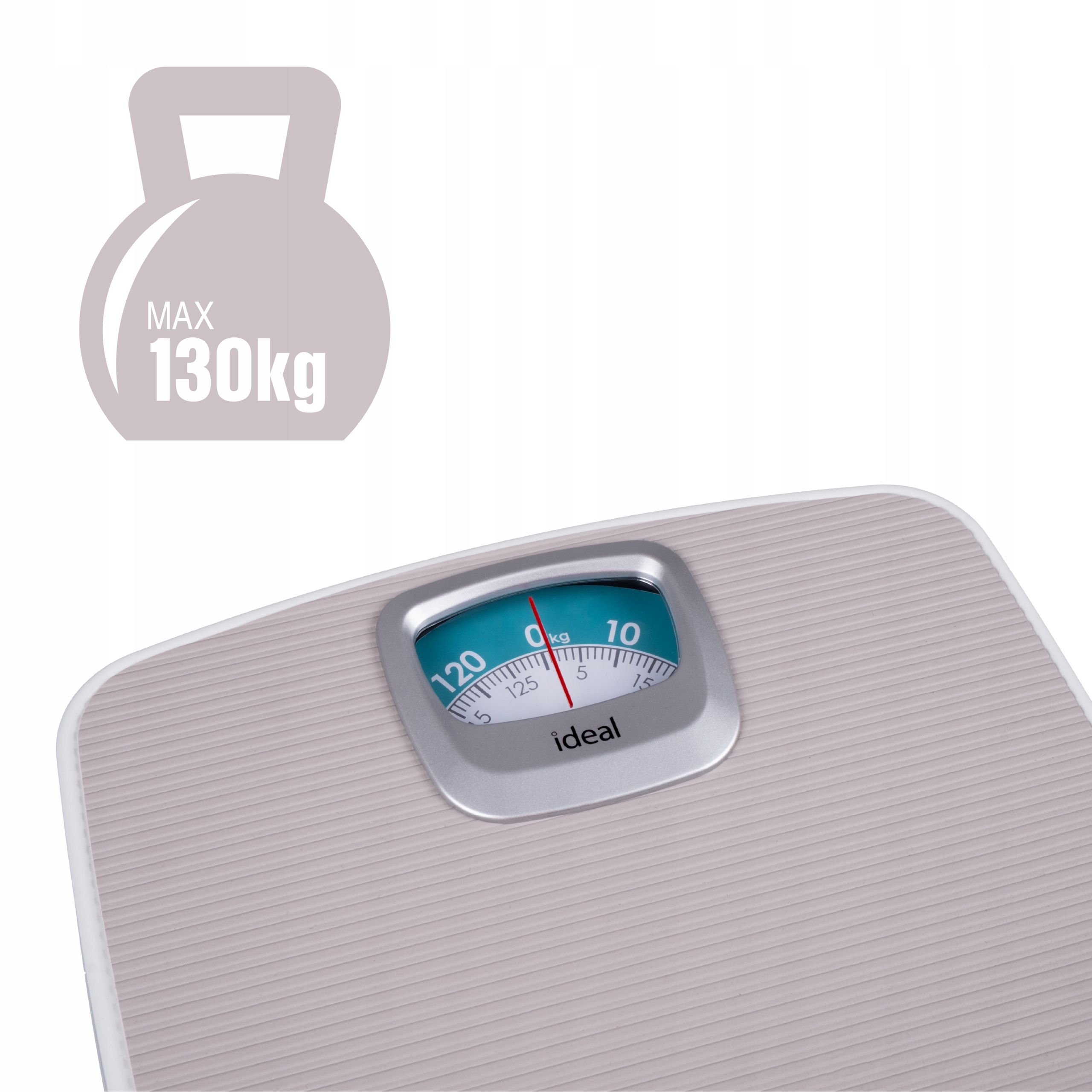 Mechaniczna Waga Łazienkowa Klasyczna Analogowa Do 130kg IZ9202