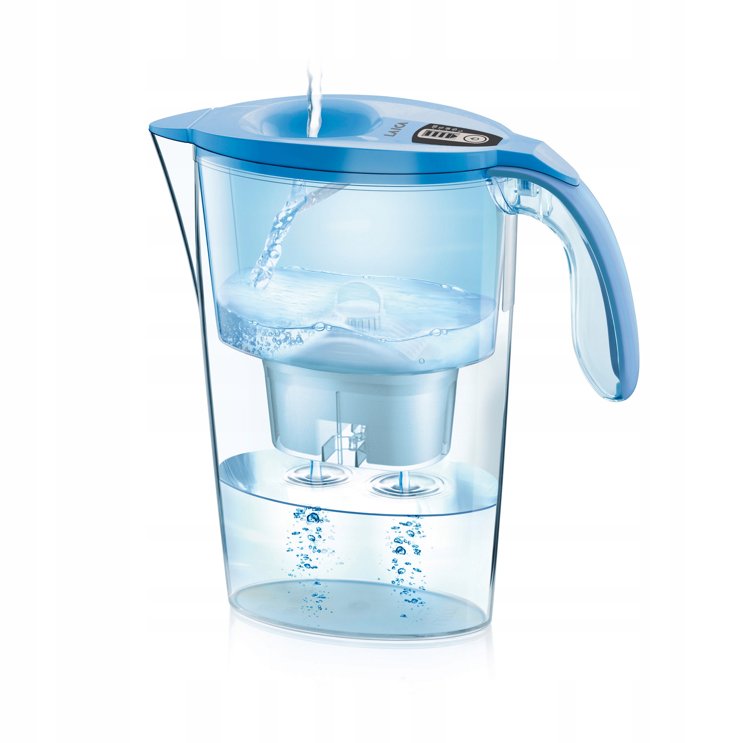 Dzbanek Filtrujący LAICA Stream Line 2,3l Filtr Bi-Flux Do Filtrowania Wody