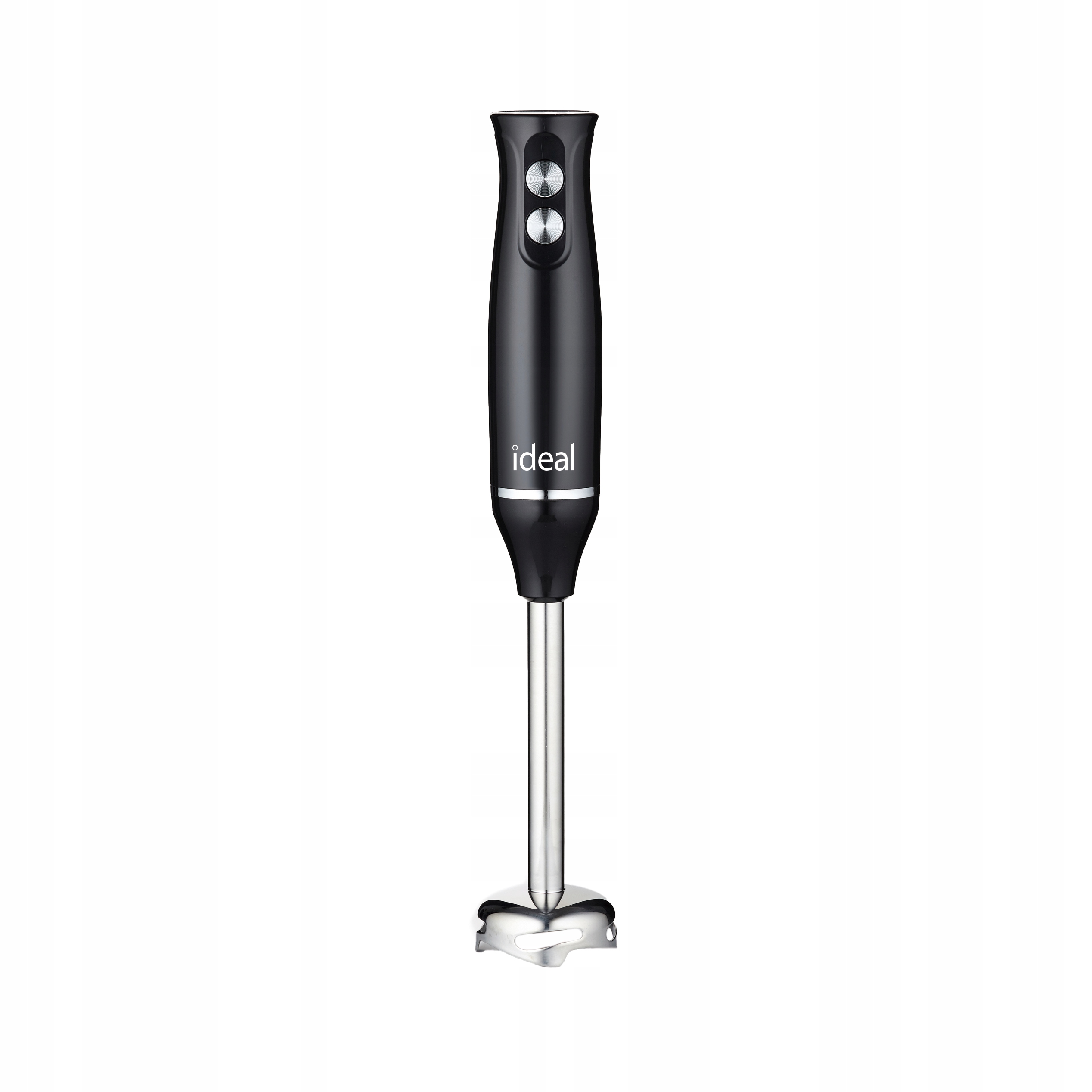 Blender Ręczny Stalowe Ostrza 800W Tryb PULSACYJNY IK1001 - Czarny