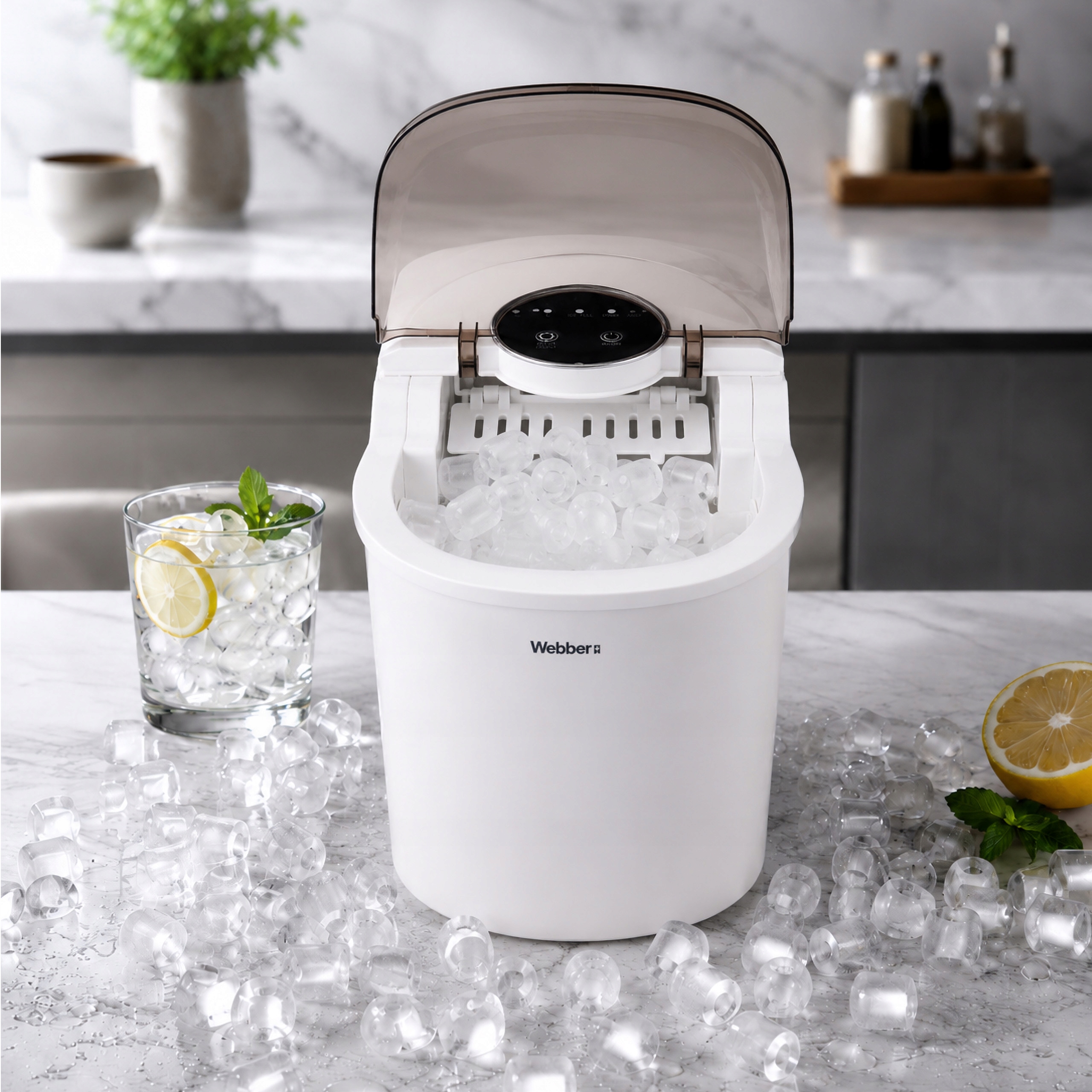 Kostkarka Do Lodu Kemi Ice Master 10KG/24H 165W 7 Kostek 2 Rozmiary