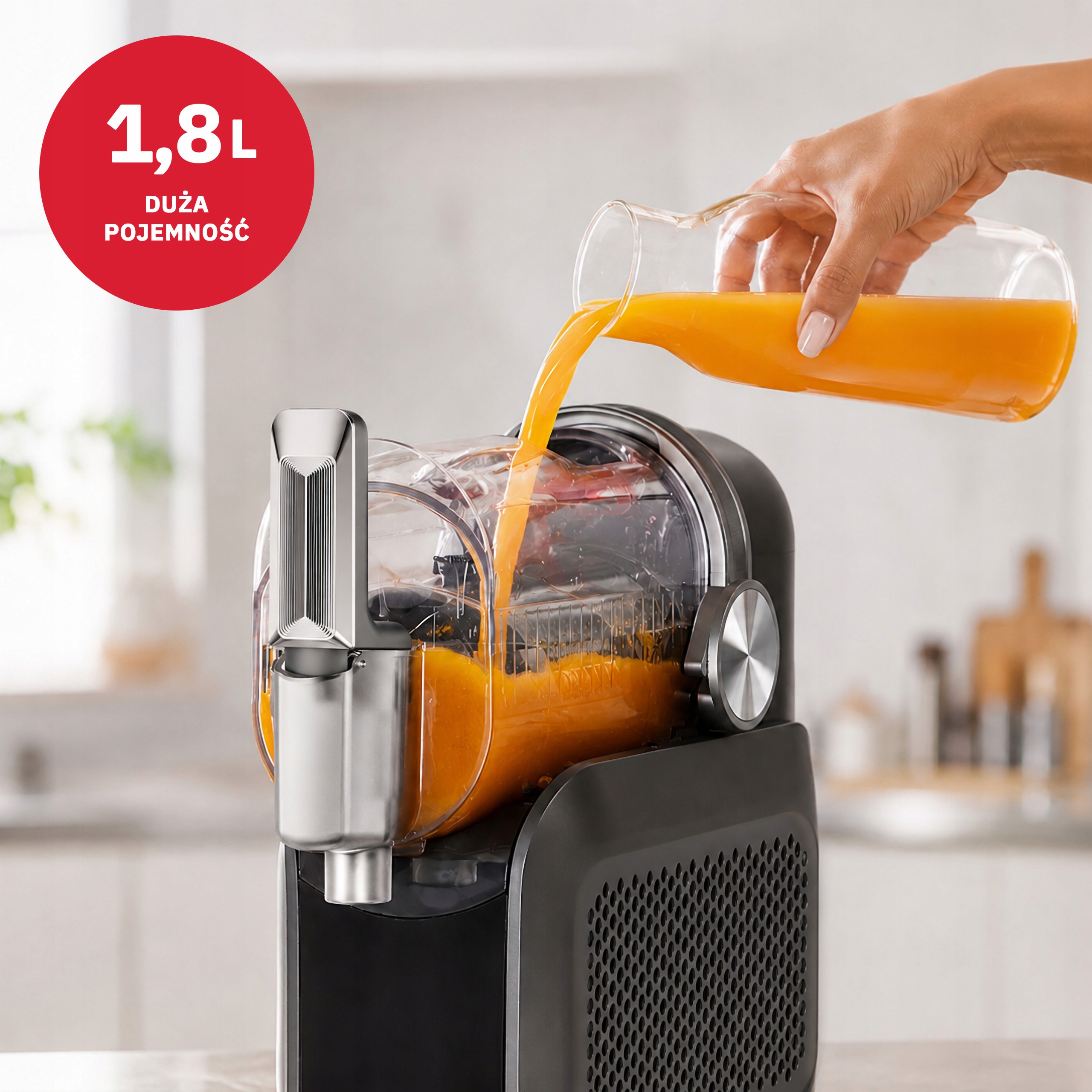 Maszyna Do Slushy Lodów Włoskich Granity Pro 1,8 l 220 w 8 Prgramów