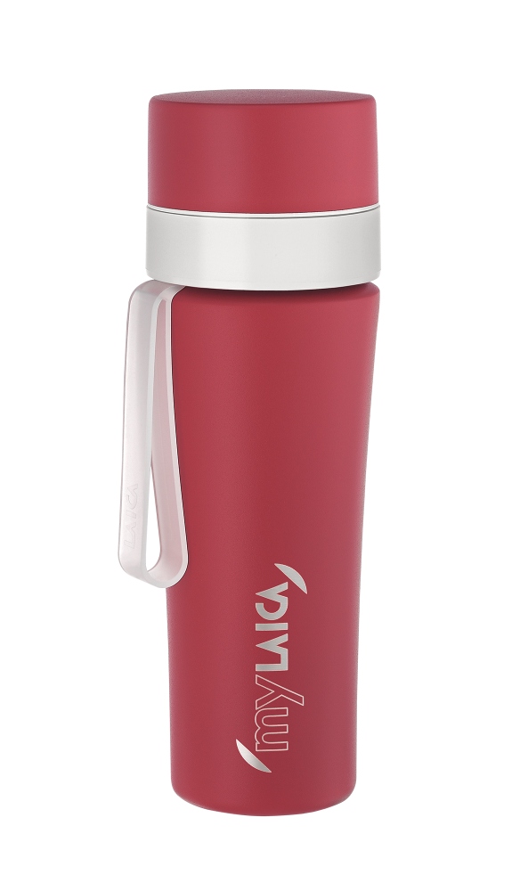 Butelka Filtrująca LAICA MyLAICA 550ml Stalowa Bidon Z Filtrem FAST DISK