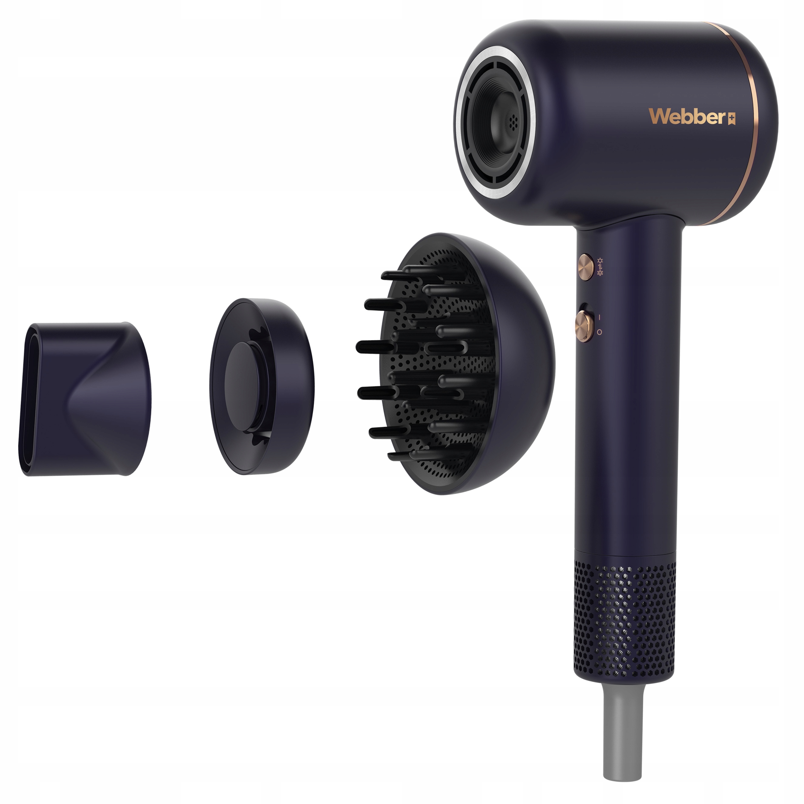 Suszarka Do Włosów 3w1 VENTA 1600W Z JONIZACJĄ I REGULACJĄ